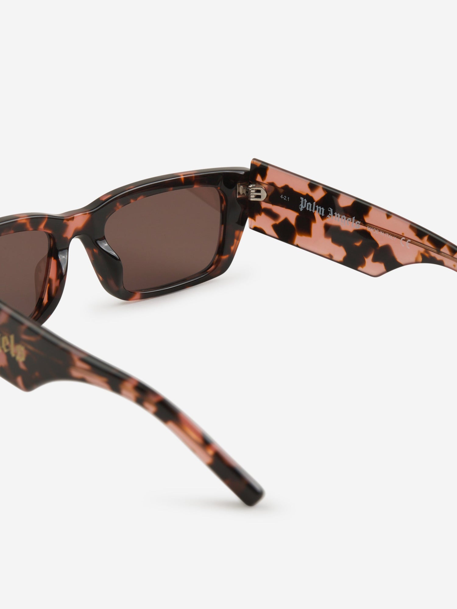 Palm Angels Gafas Armazón Rectangular color Marron sku 614-002530 02 - Foto 5