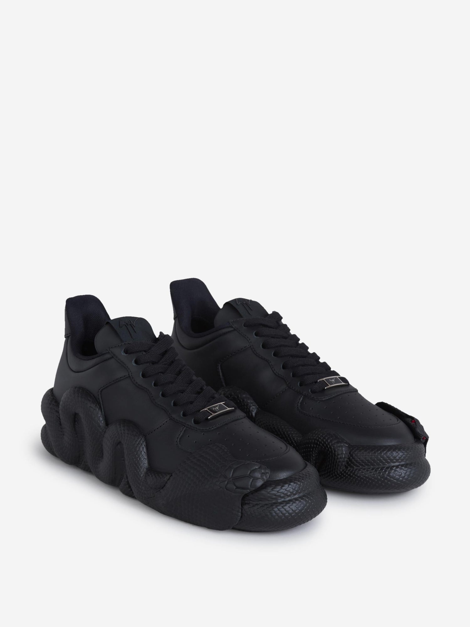 Giuseppe Zanotti Sneakers Cobras color Negro sku 616-001834 01 - Foto 2
