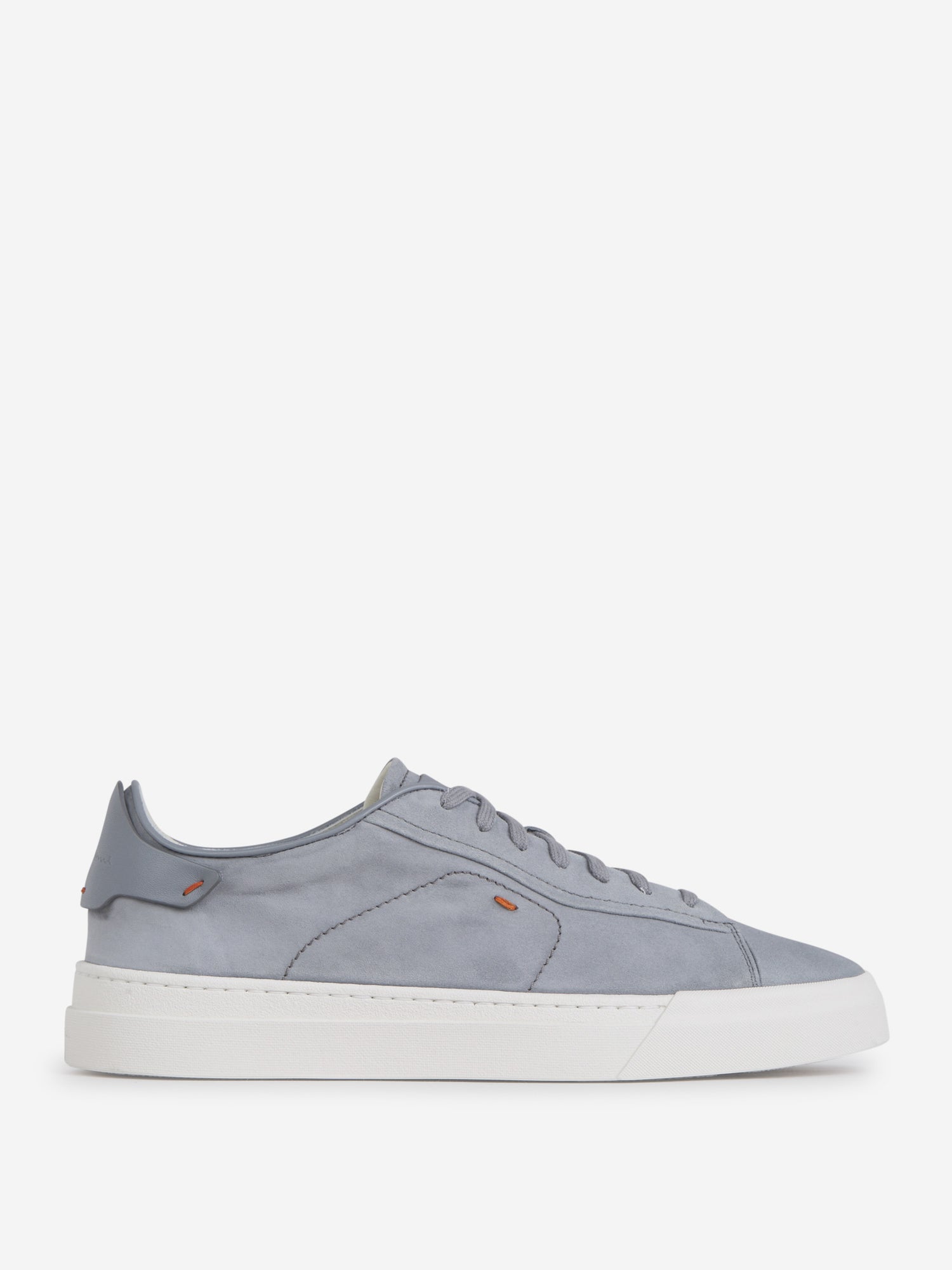 Santoni Sneakers Piel Nobuck color Gris Claro sku 616-001889 02 - Foto 1