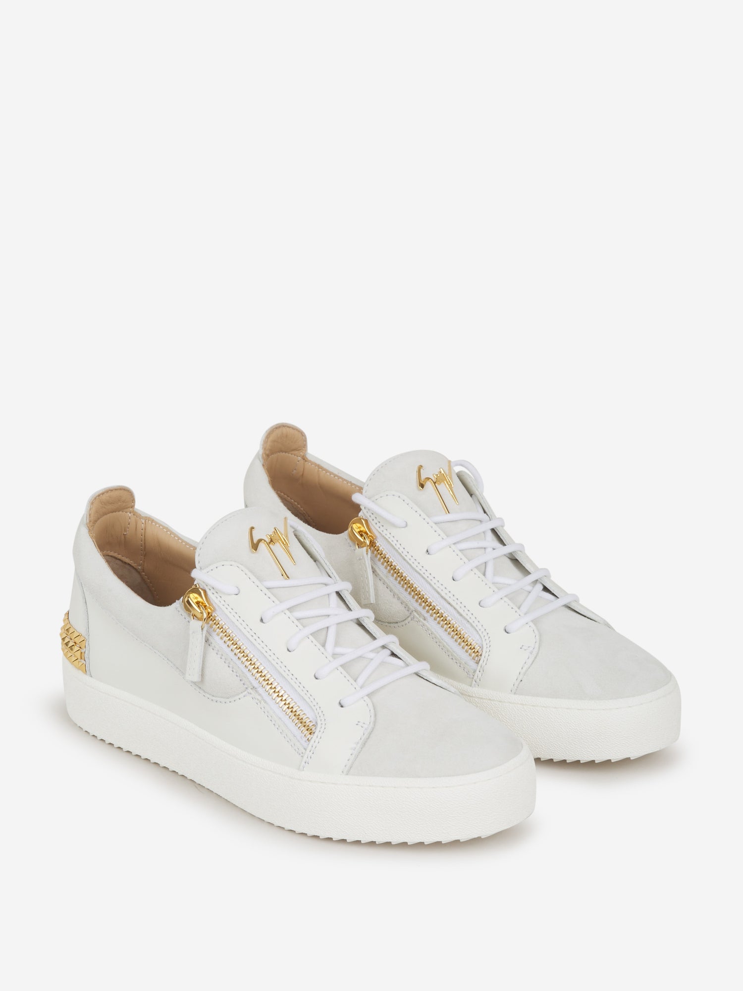 Giuseppe Zanotti Sneakers Frankie Tachuelas color Negro sku 616-001969 02 - Foto 2