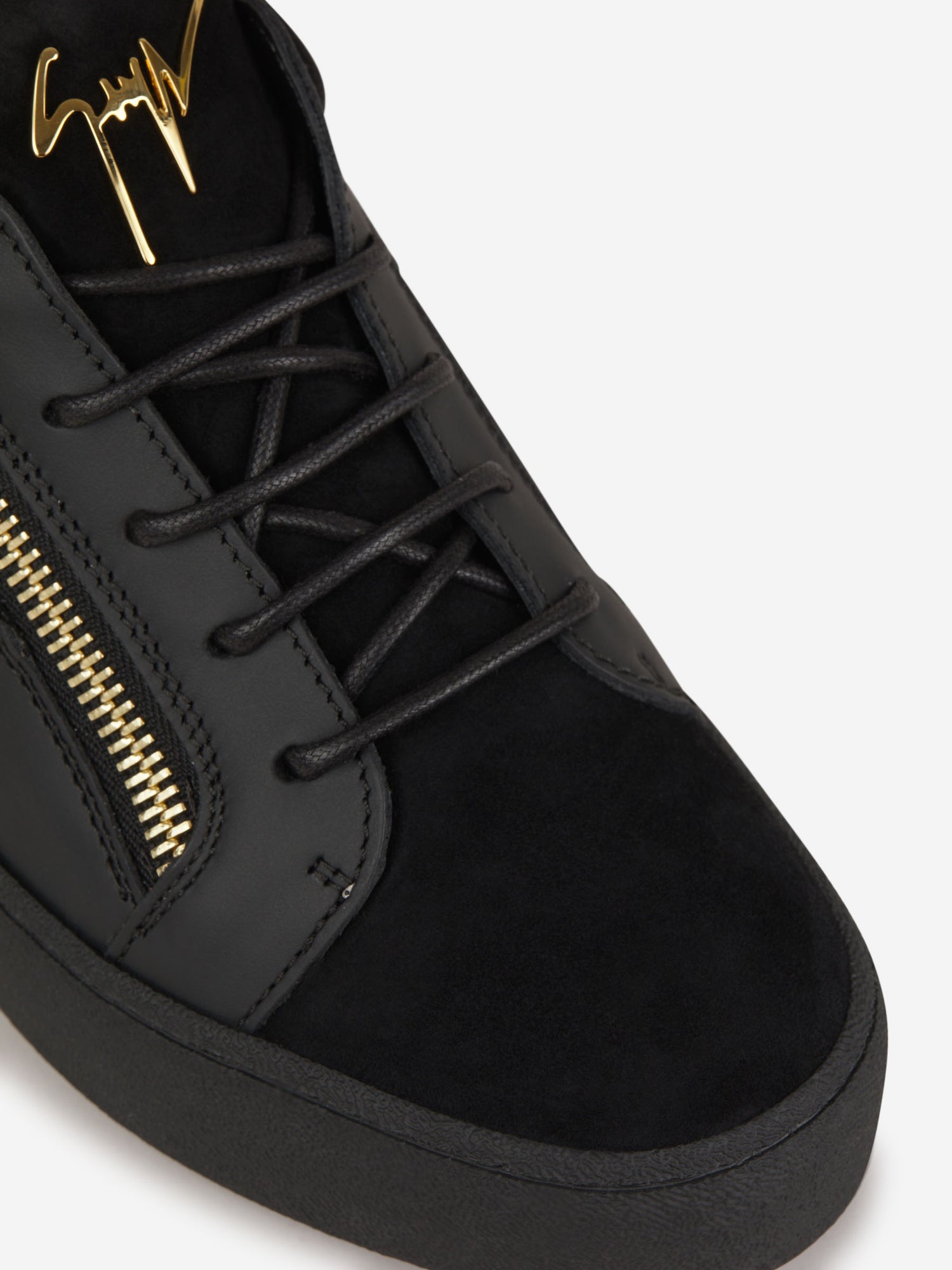 Giuseppe Zanotti Sneakers Frankie Tachuelas color Negro sku 616-001969 02 - Foto 8