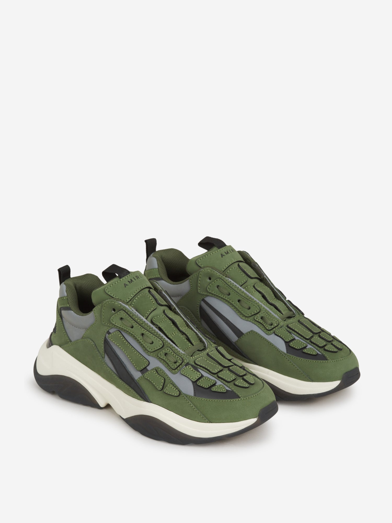 Amiri Sneakers Bone Runner color Verde Militar sku 616-001982 01 - Foto 2