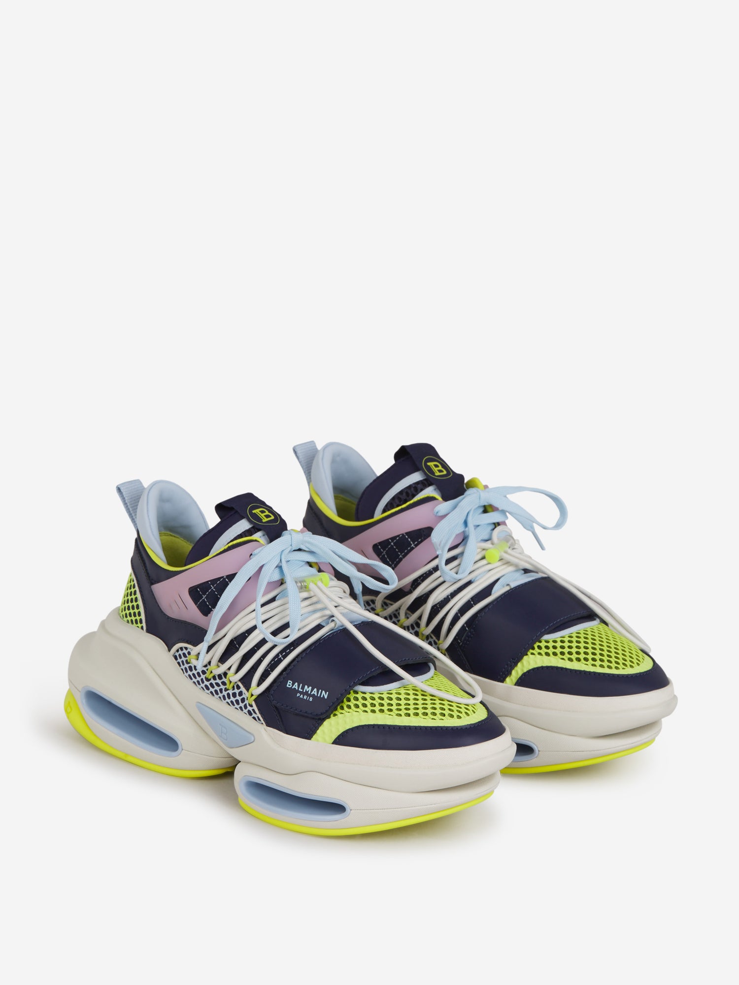 Balmain Sneakers B-Bold color Azul Marino sku 616-001985 01 - Foto 2