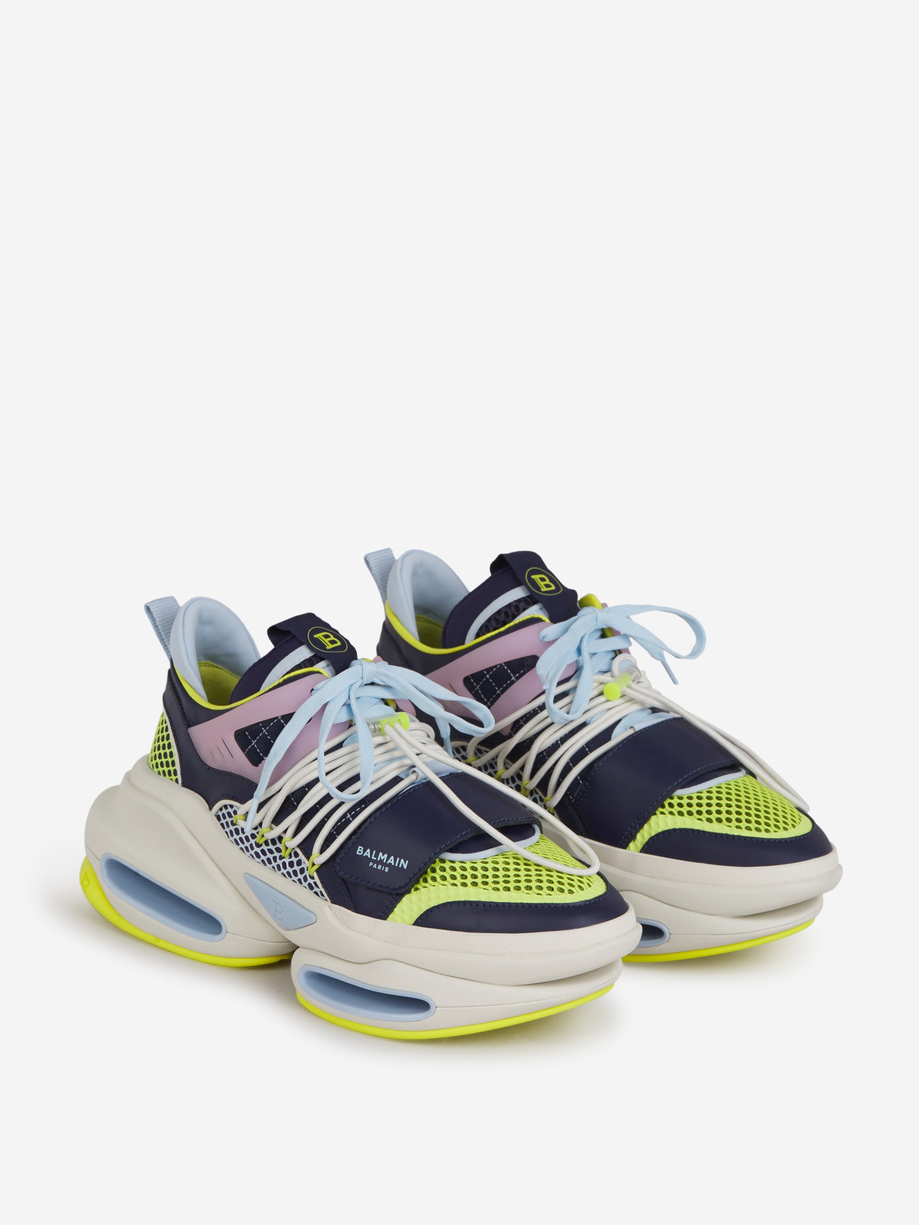 Balmain Sneakers B-Bold color Azul Marino sku 616-001985 01 - Foto 2