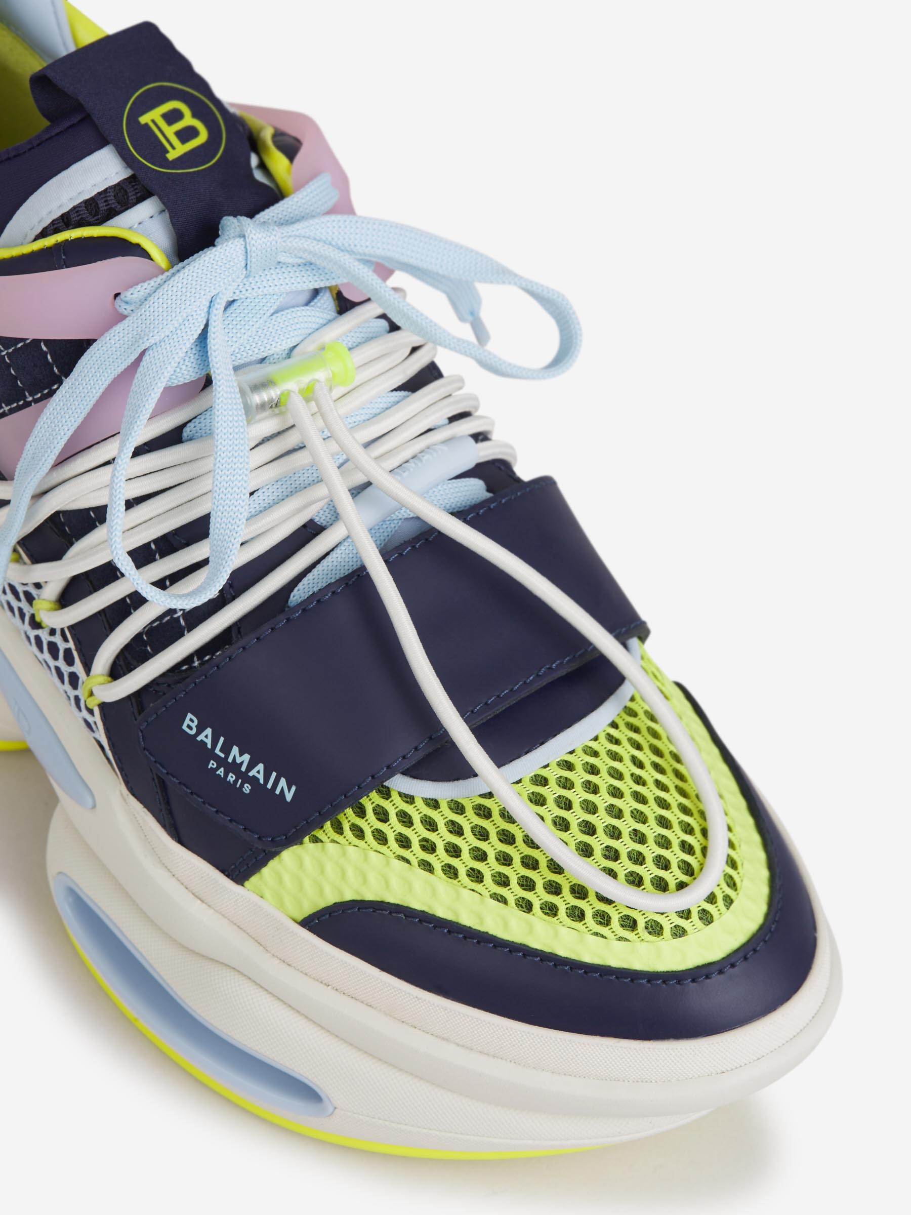 Balmain Sneakers B-Bold color Azul Marino sku 616-001985 01 - Foto 4