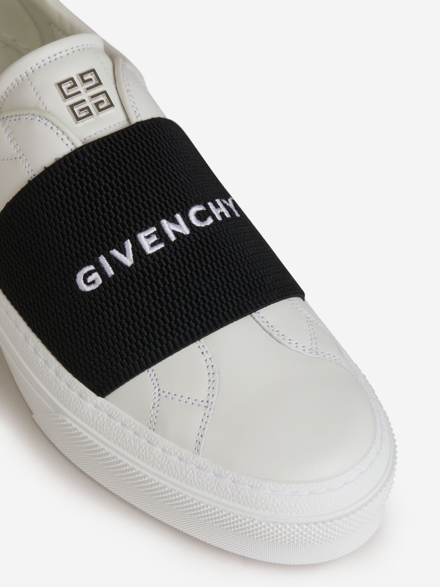 Outlet online Givenchy Hombre Sneakers Elástico Contraste color Blanco sku 616-002138 01 - Foto 4