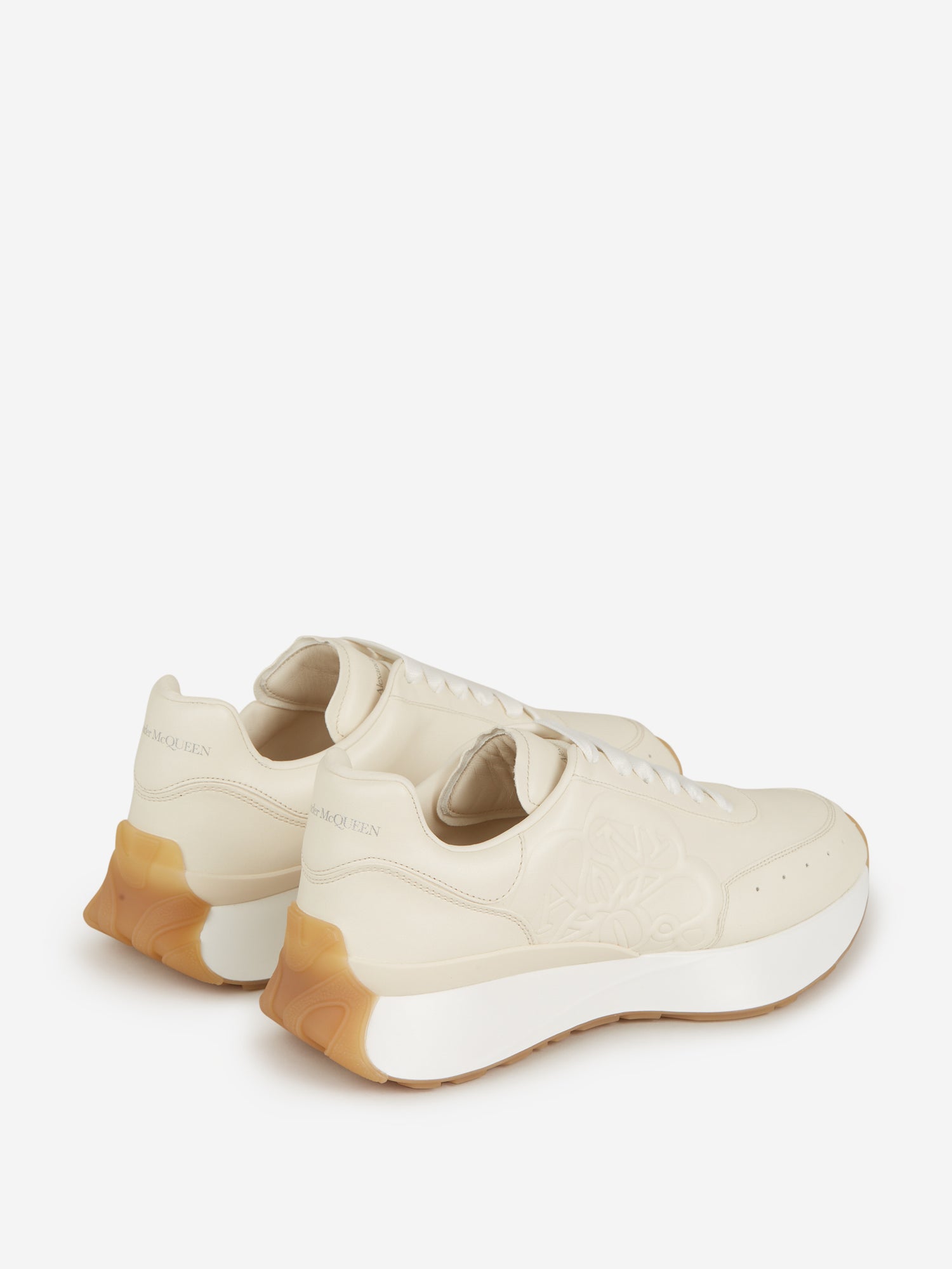 Alexander McQueen Sneakers Sprint Runner color Blanco sku 616-002181 01 - Foto 3