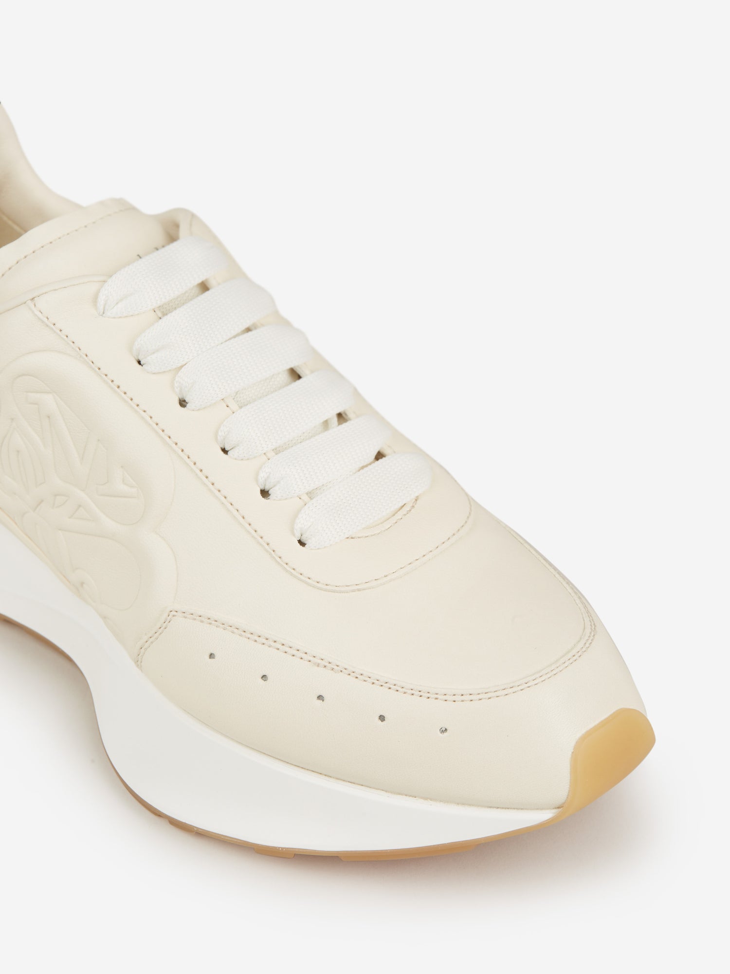 Alexander McQueen Sneakers Sprint Runner color Blanco sku 616-002181 01 - Foto 4