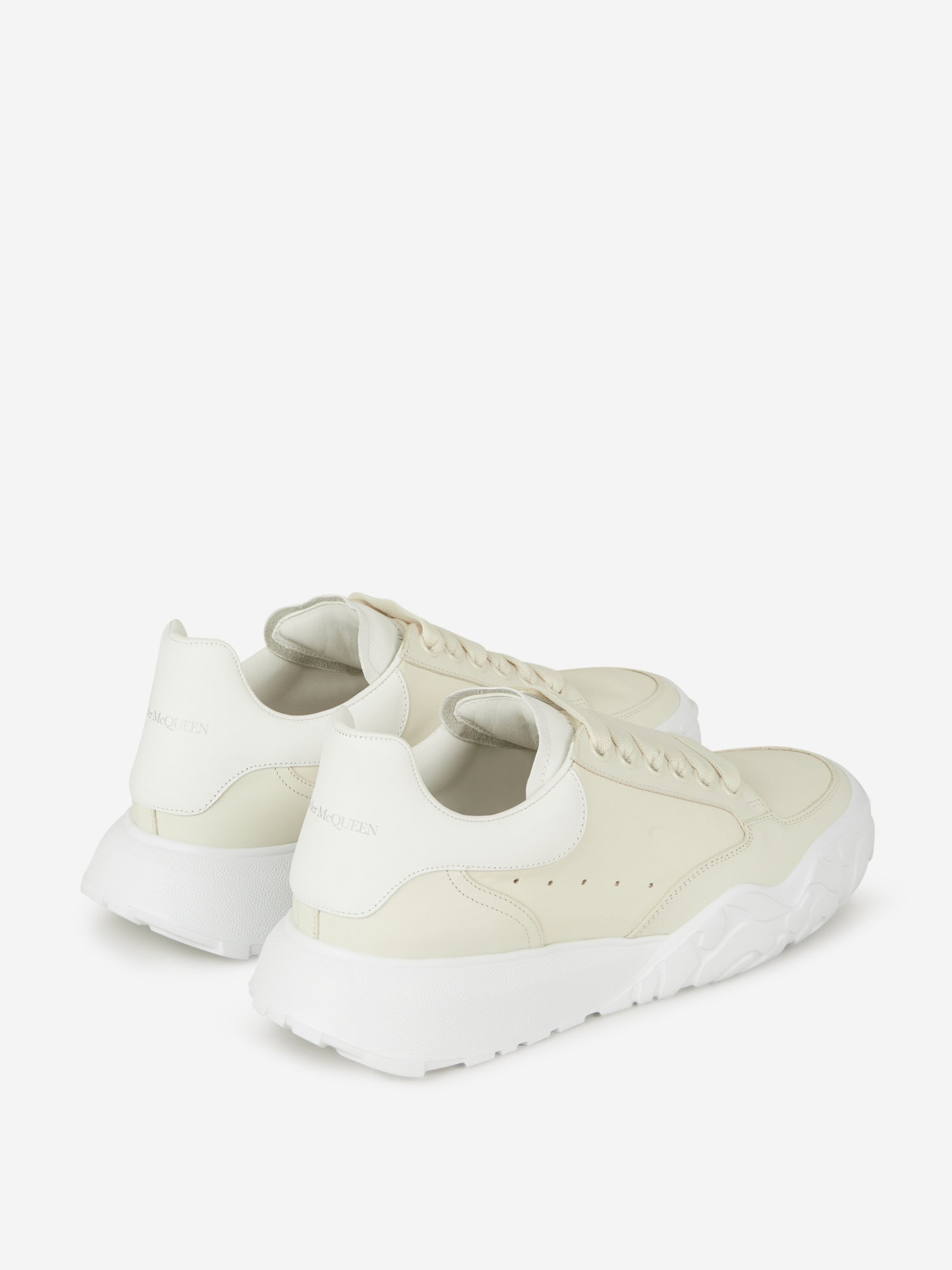 Outlet online Alexander McQueen Hombre Sneakers Court Lace-up color Arena sku 616-002182 01 - Foto 3