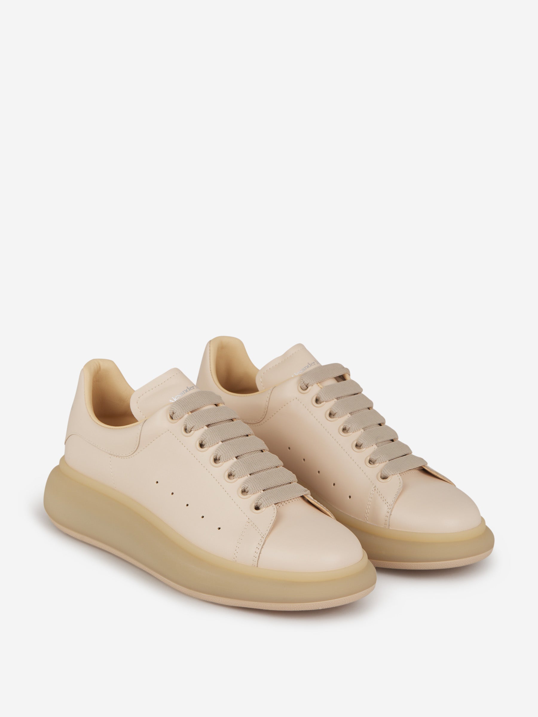 Outlet online Alexander McQueen Hombre Sneakers Oversized color Rosa Envejecido sku 616-002183 01 - Foto 2