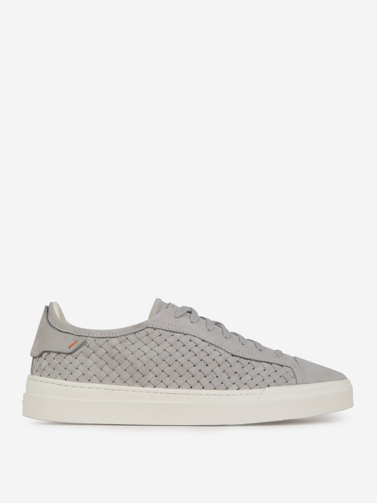 Outlet online Santoni Hombre Sneakers Entretejidas Ante color Gris Claro sku 616-002190 01 - Foto 1