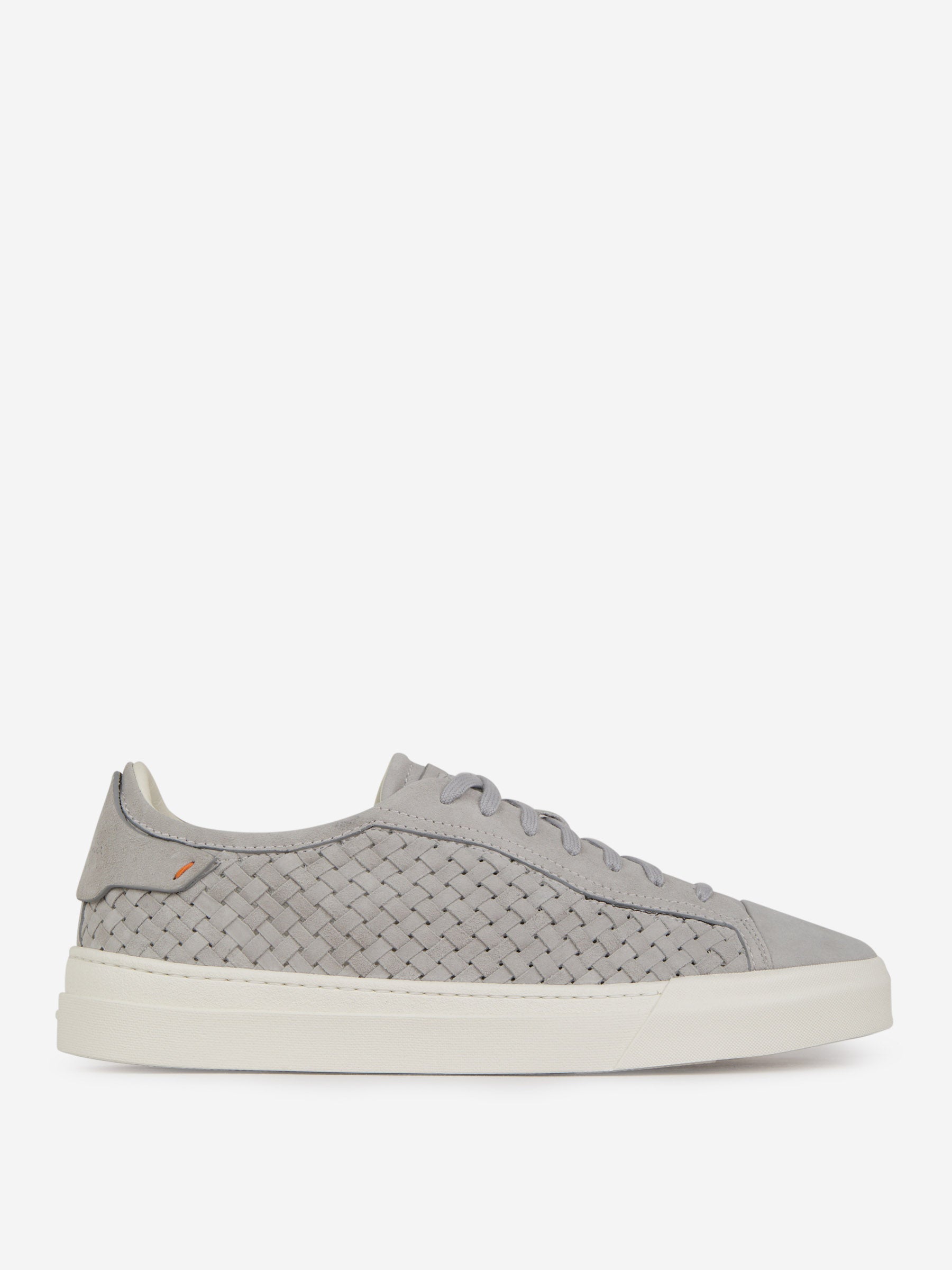Outlet online Santoni Hombre Sneakers Entretejidas Ante color Gris Claro sku 616-002190 01 - Foto 1