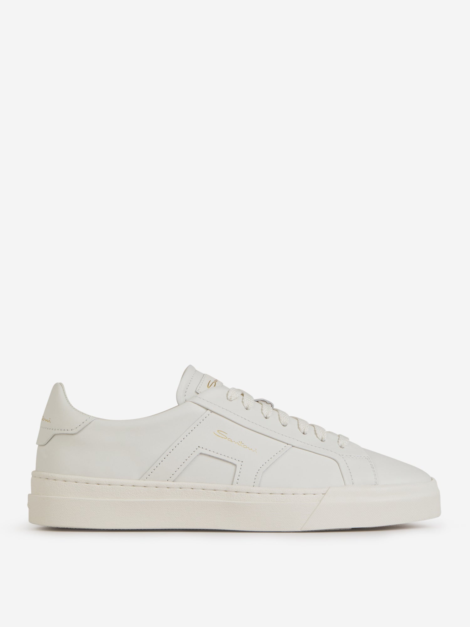 Santoni Sneakers Double Buckle color Blanco sku 616-002191 03 - Foto 5