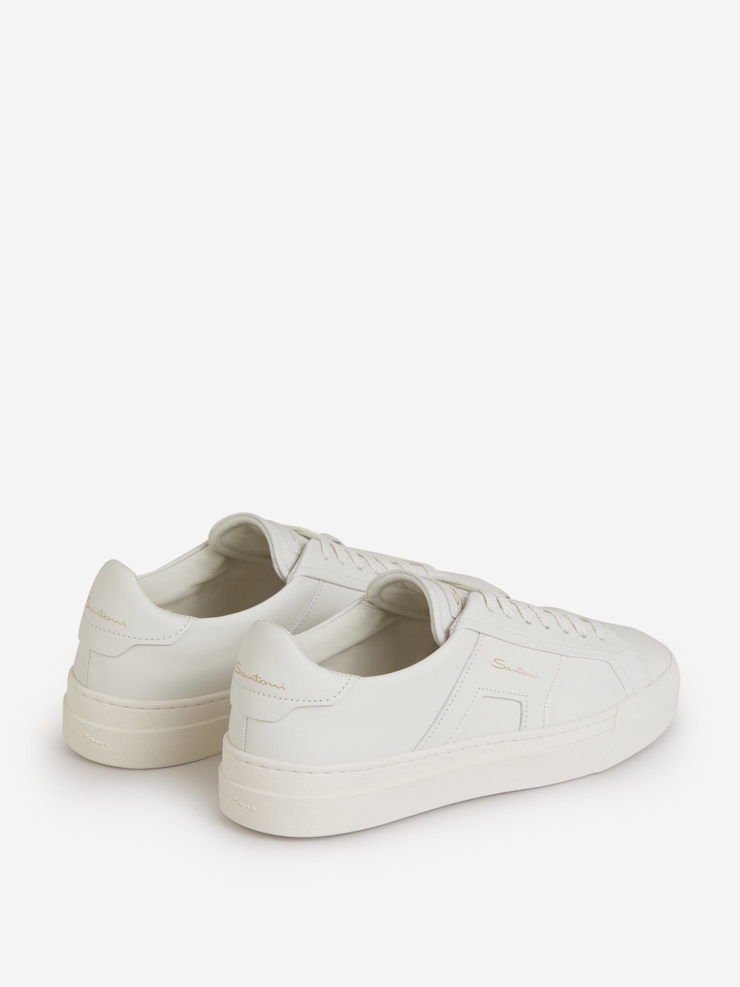Santoni Sneakers Double Buckle color Blanco sku 616-002191 03 - Foto 7