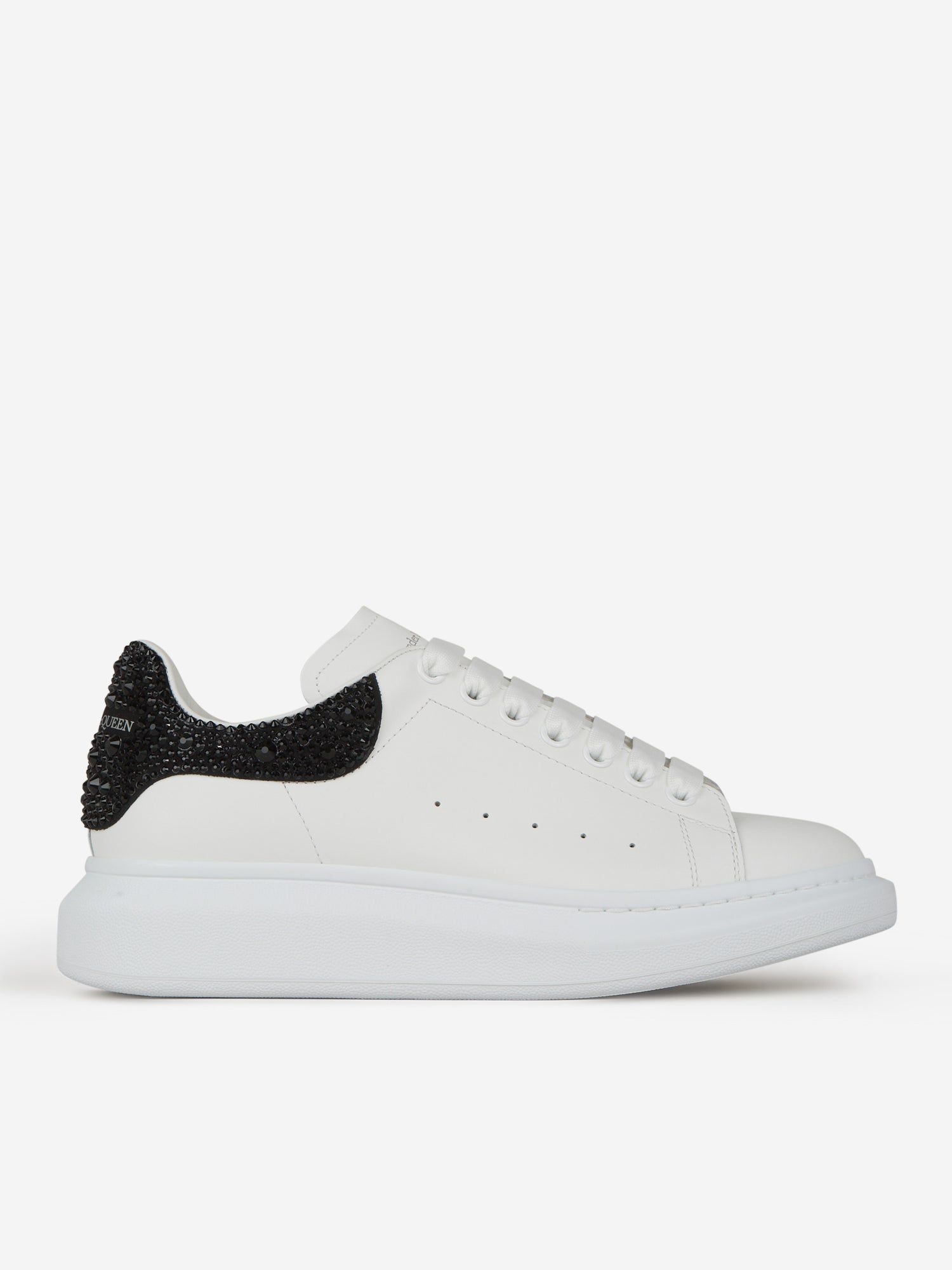 Alexander McQueen Sneakers Oversized Cristales color Negro sku 616-002199 01 - Foto 1