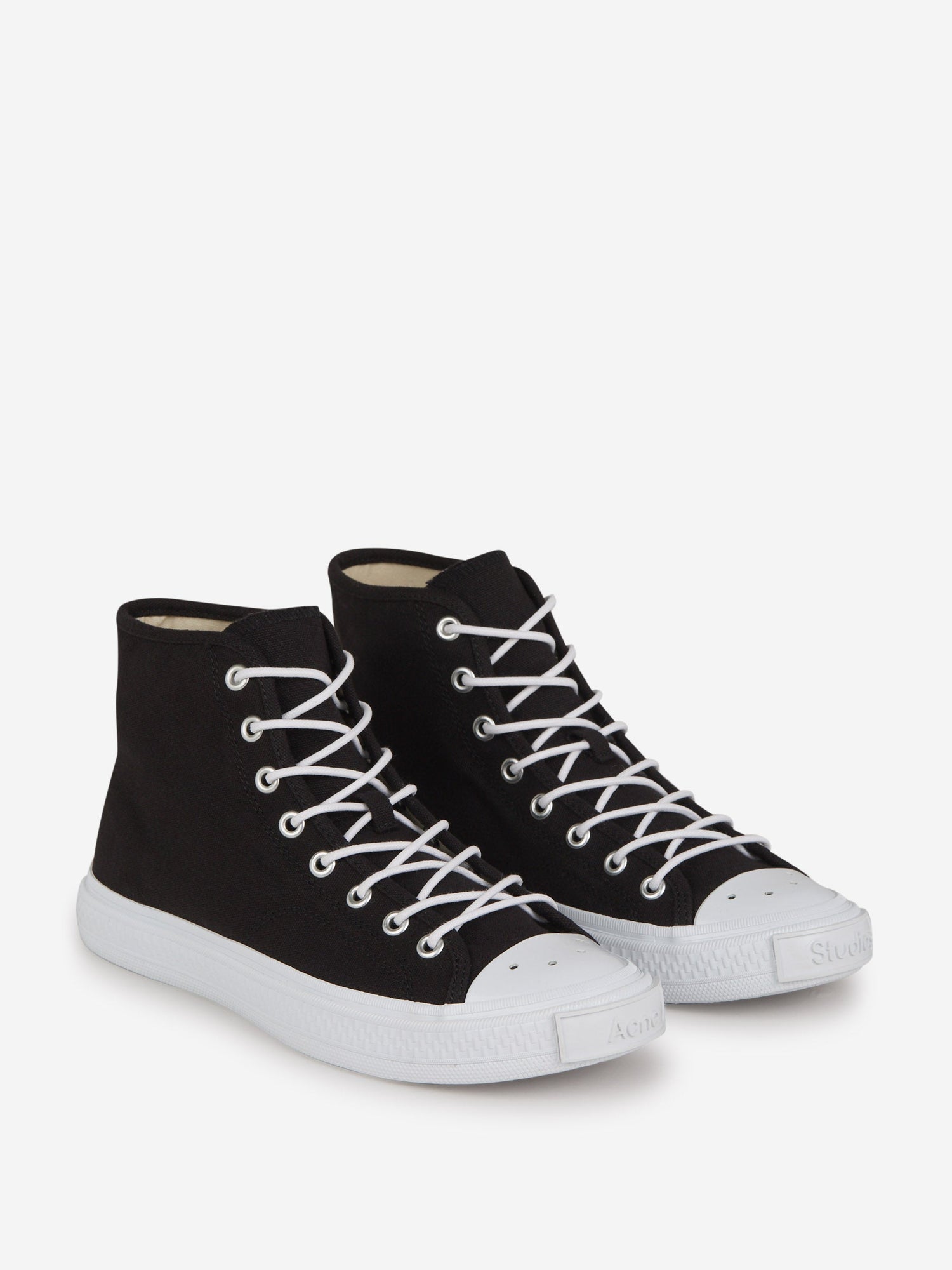 Outlet online Acne Studios Hombre Sneakers High Top color Negro sku 616-002216 01 - Foto 2