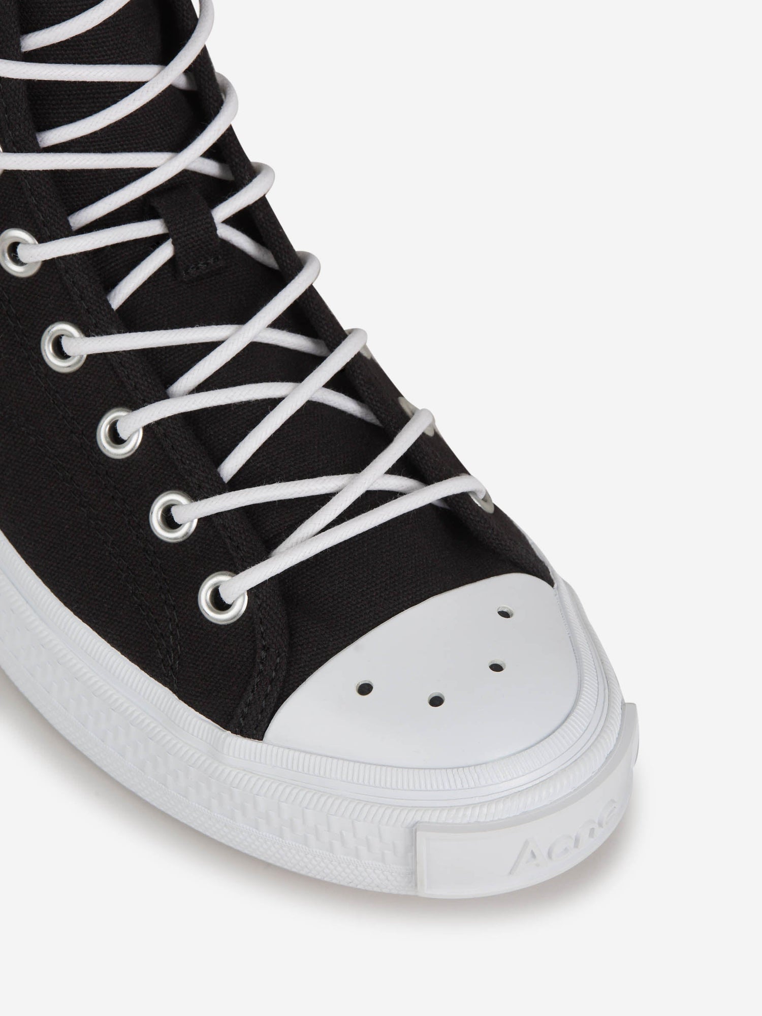 Outlet online Acne Studios Hombre Sneakers High Top color Negro sku 616-002216 01 - Foto 4