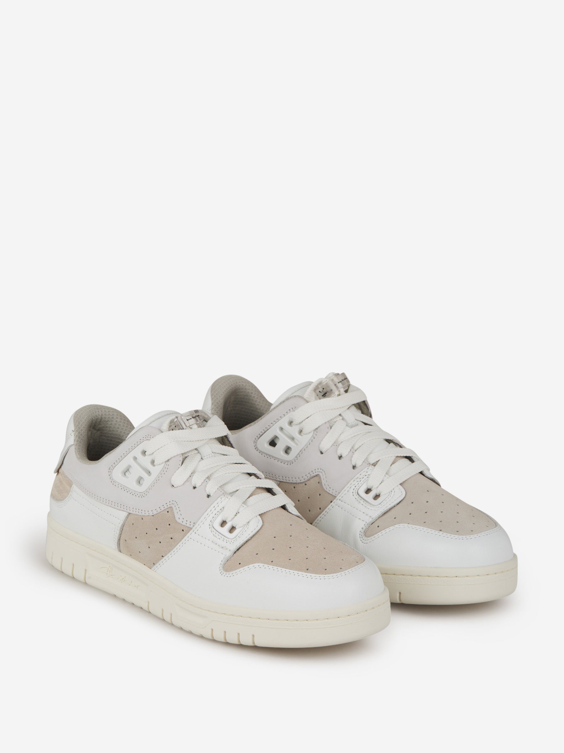 Outlet online Acne Studios Face Hombre Sneakers Basket color Blanco sku 616-002217 01 - Foto 2