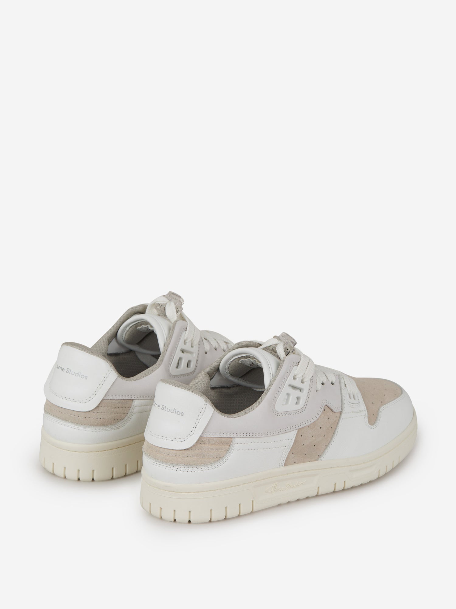 Outlet online Acne Studios Face Hombre Sneakers Basket color Blanco sku 616-002217 01 - Foto 3