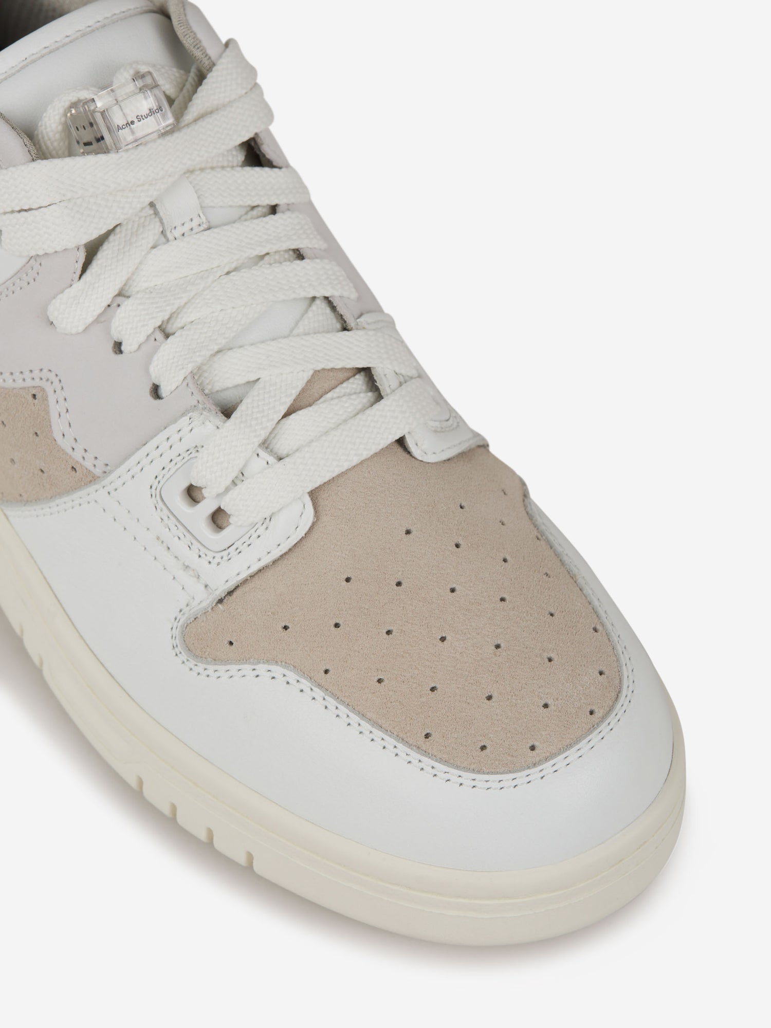 Outlet online Acne Studios Face Hombre Sneakers Basket color Blanco sku 616-002217 01 - Foto 4