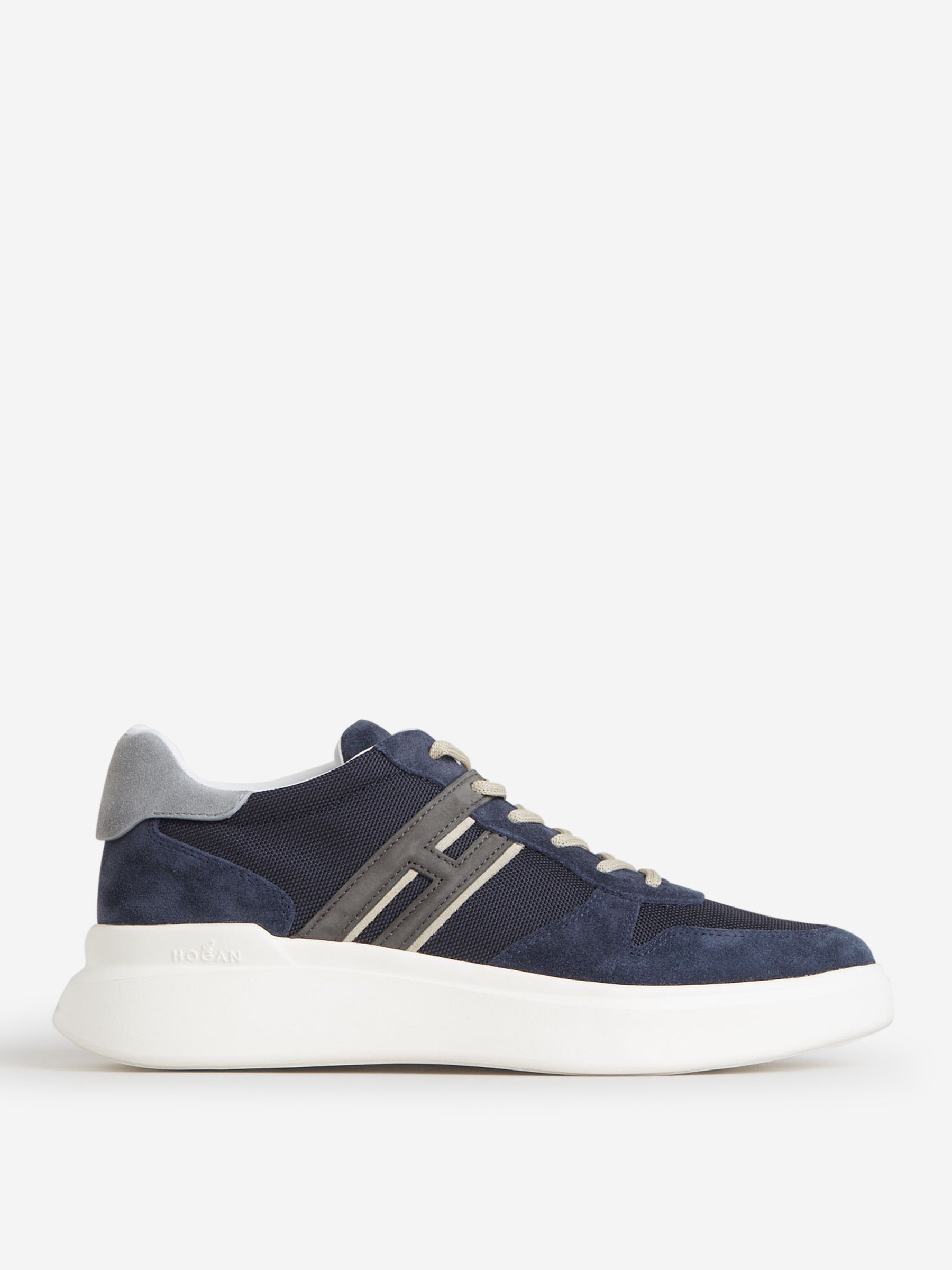 Outlet online Hogan Hombre Sneakers H580 Piel color Azul Noche sku 616-002252 01 - Foto 1