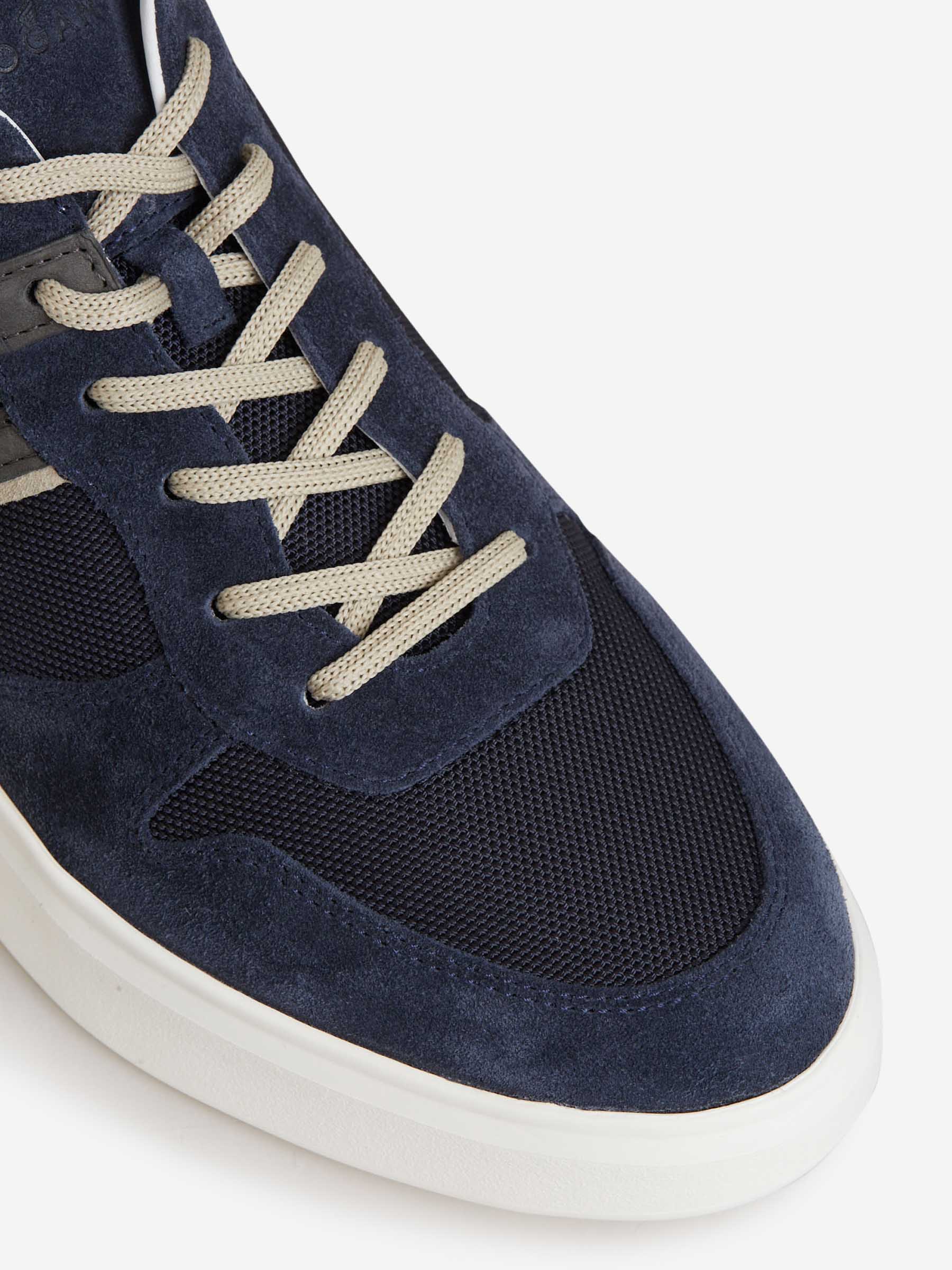 Outlet online Hogan Hombre Sneakers H580 Piel color Azul Noche sku 616-002252 01 - Foto 4