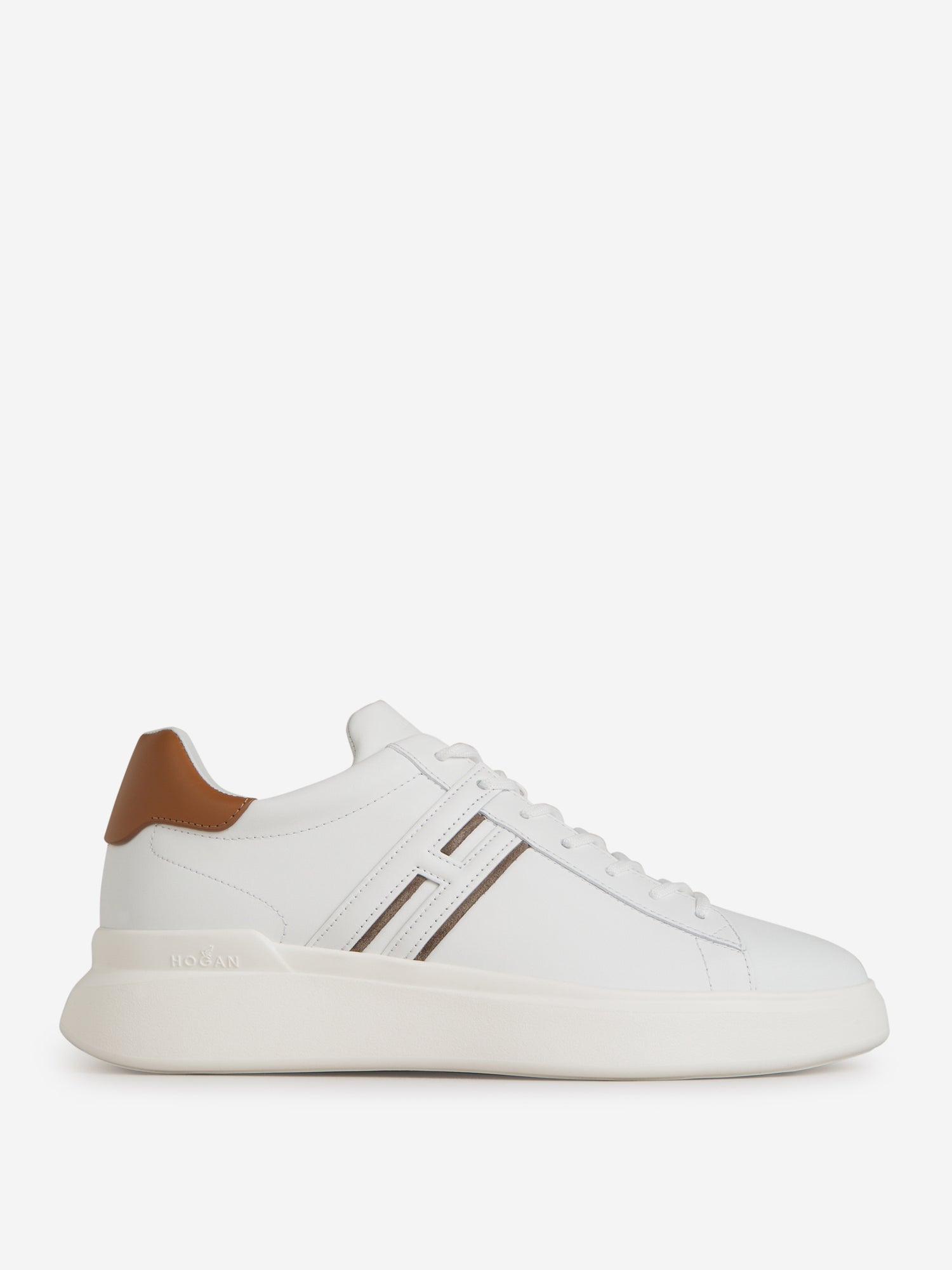 Outlet online Hogan Hombre Sneakers H580 Piel color Blanco sku 616-002253 01 - Foto 1