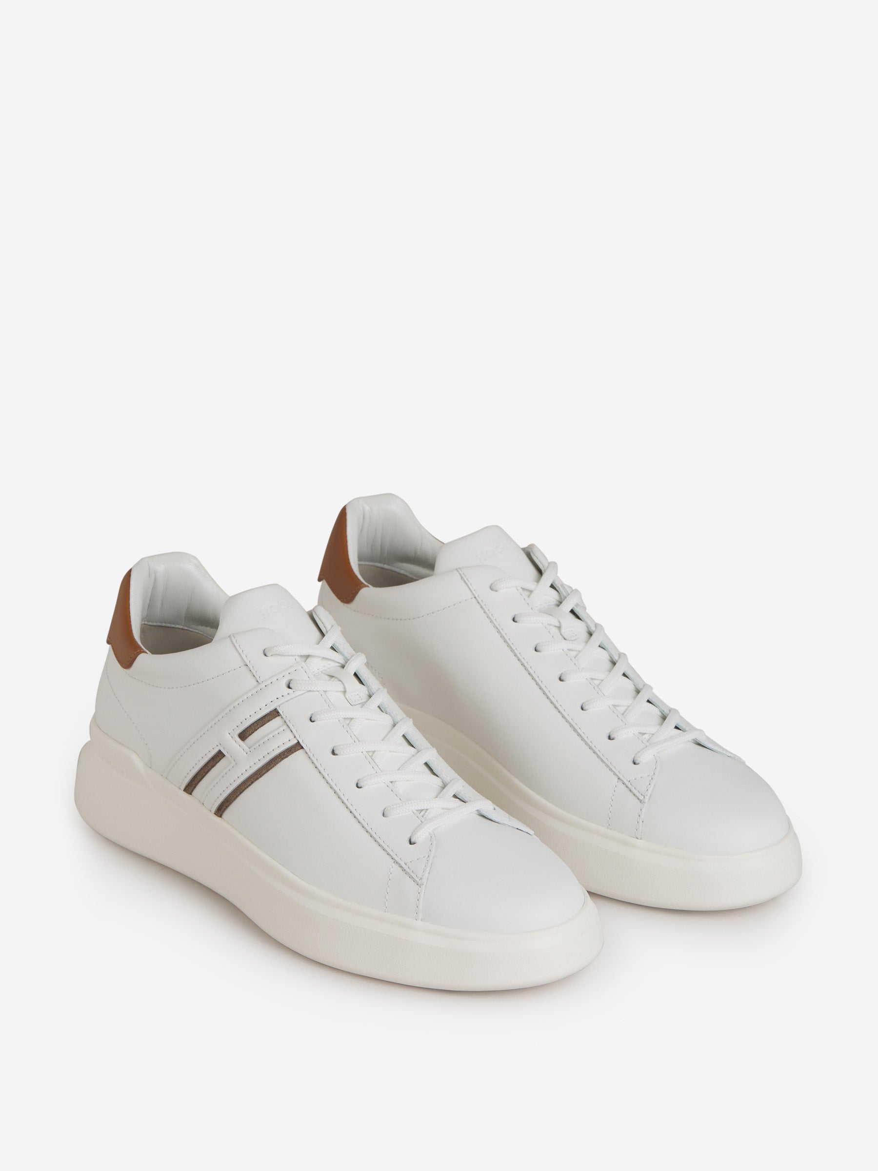 Outlet online Hogan Hombre Sneakers H580 Piel color Blanco sku 616-002253 01 - Foto 2