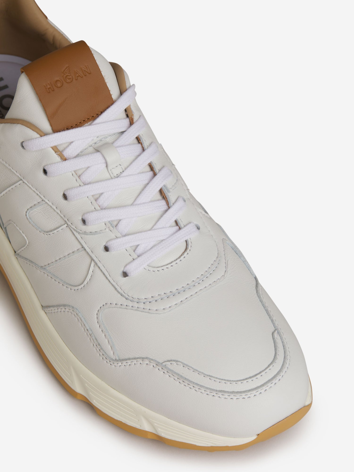 Outlet online Hogan Hombre Sneakers Hyperlight color Blanco sku 616-002257 01 - Foto 4