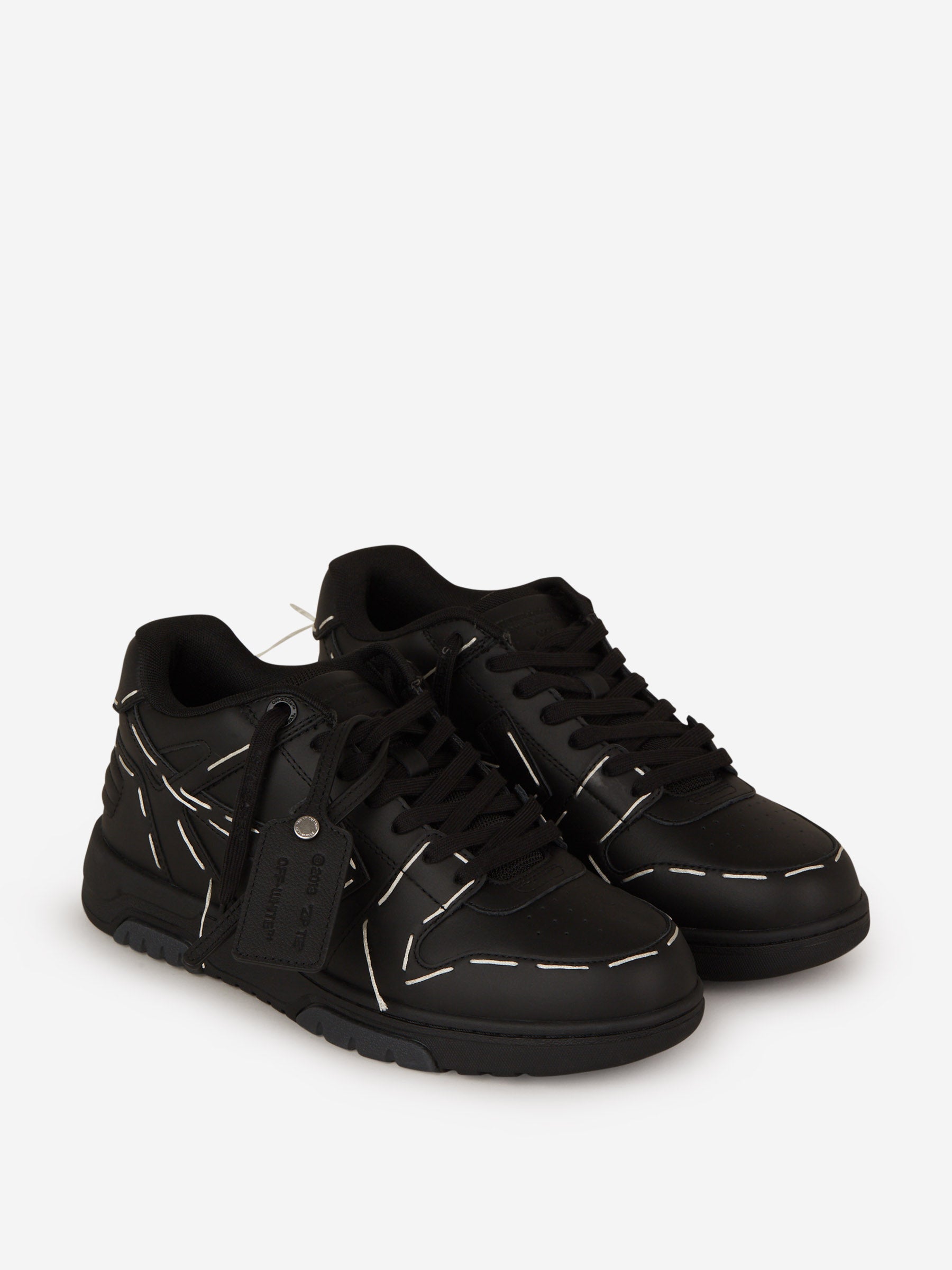 Outlet online Off-White Hombre Sneakers Out Of Office Piel color Negro sku 616-002281 01 - Foto 2