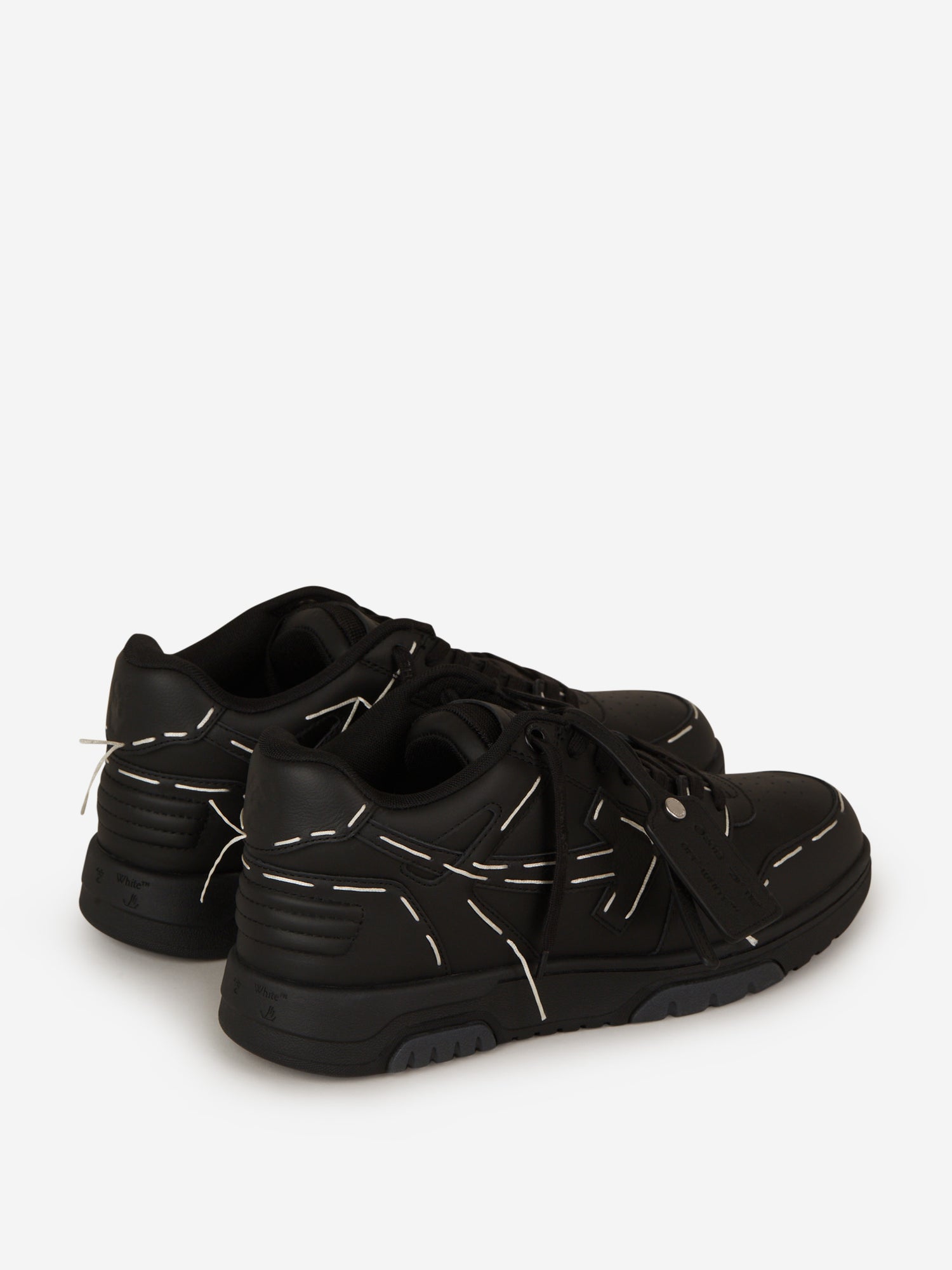 Outlet online Off-White Hombre Sneakers Out Of Office Piel color Negro sku 616-002281 01 - Foto 3