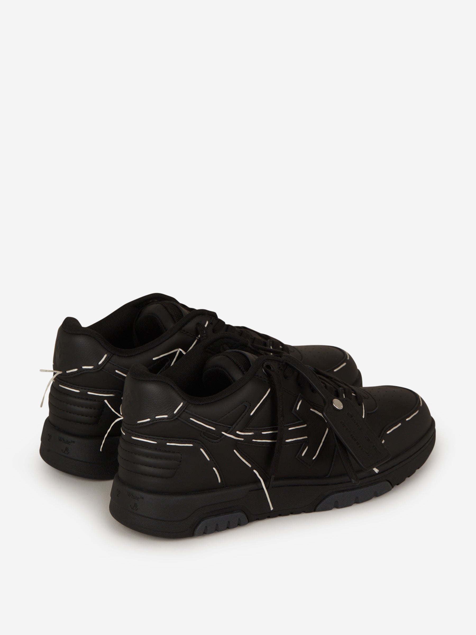 Outlet online Off-White Hombre Sneakers Out Of Office Piel color Negro sku 616-002281 01 - Foto 3