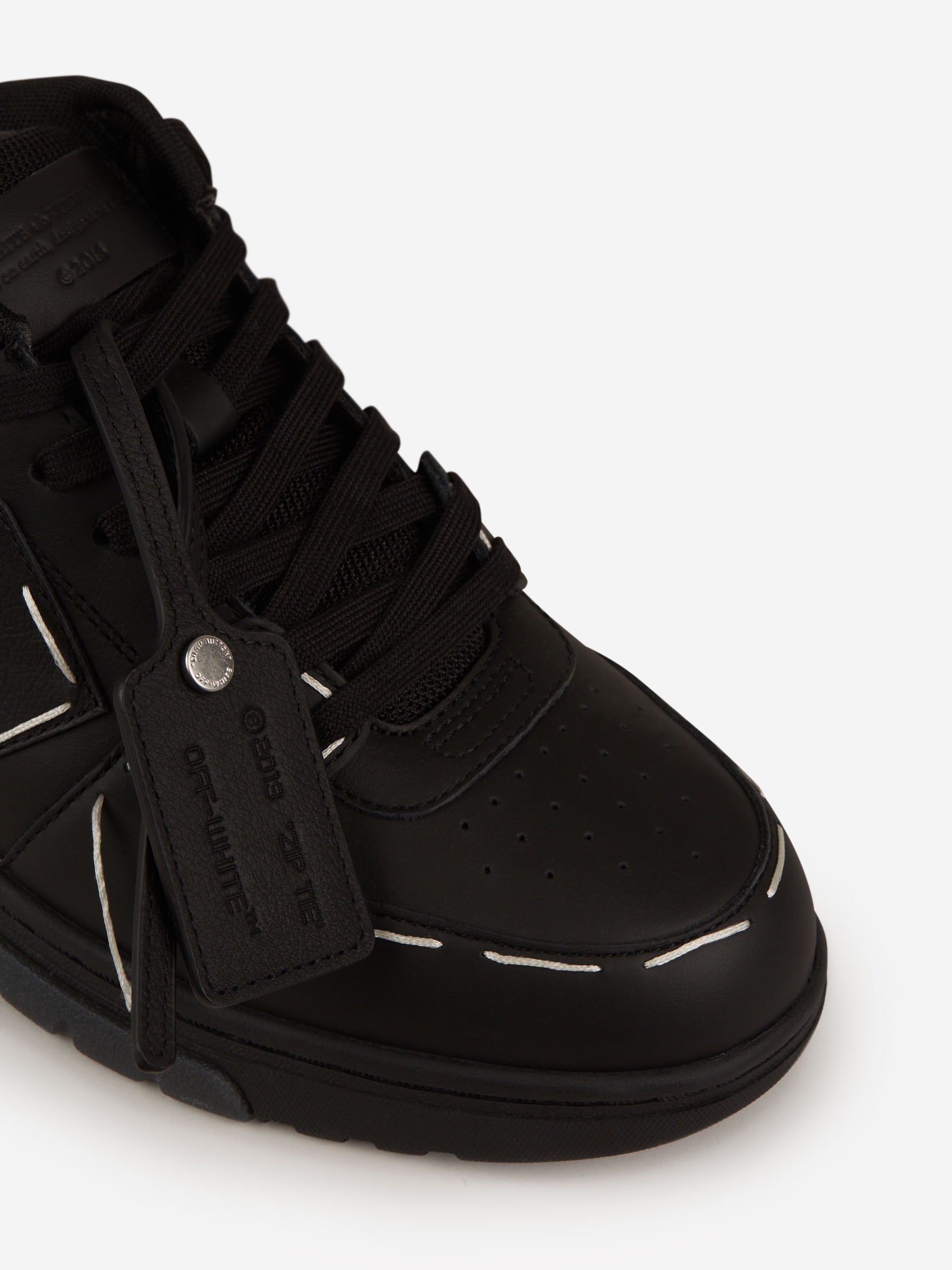 Outlet online Off-White Hombre Sneakers Out Of Office Piel color Negro sku 616-002281 01 - Foto 4