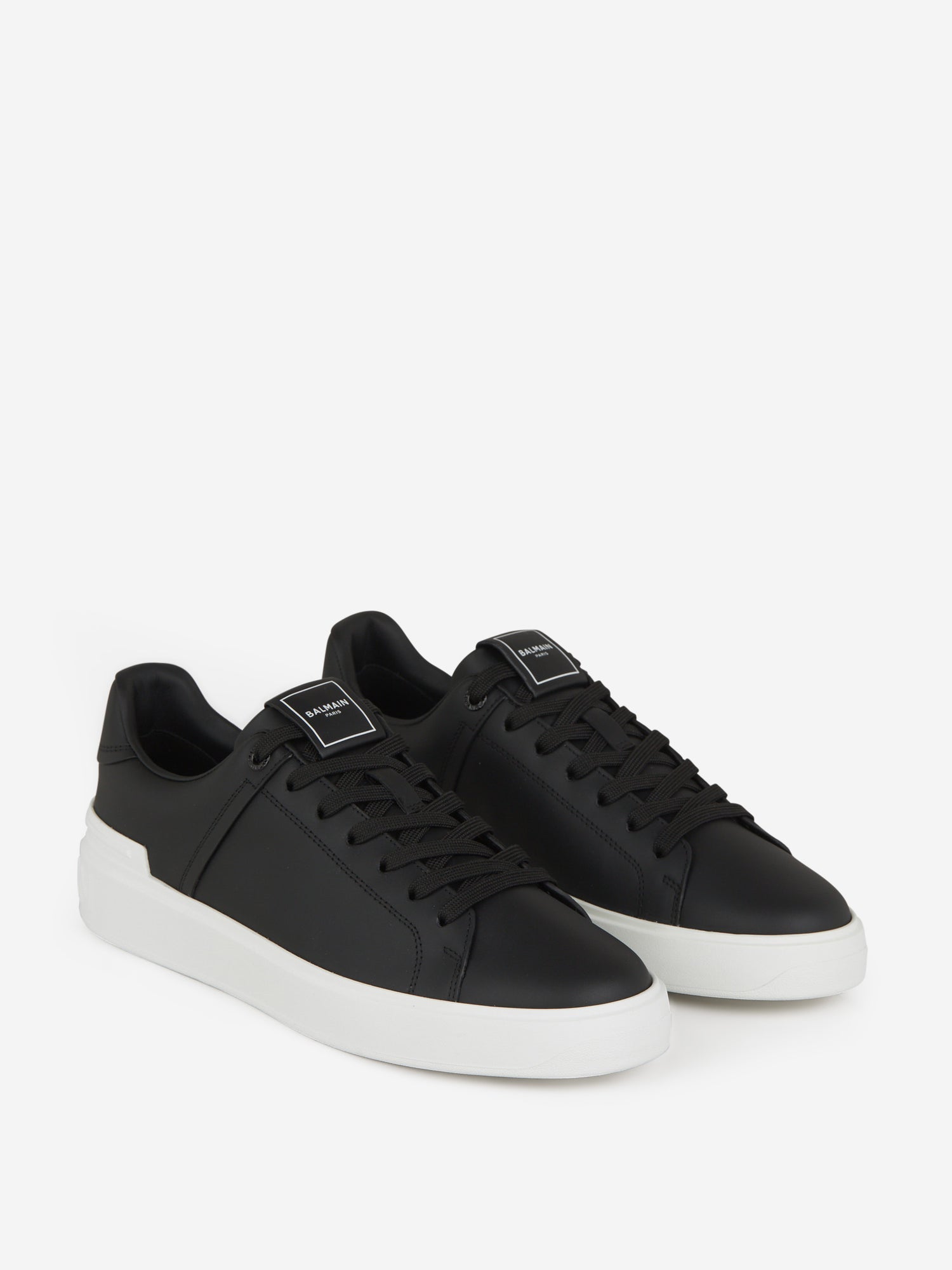 Outlet online Balmain Hombre Sneakers B-Court color Negro sku 616-002282 01 - Foto 2
