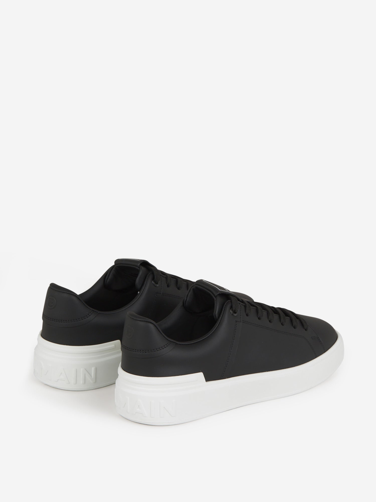 Outlet online Balmain Hombre Sneakers B-Court color Negro sku 616-002282 01 - Foto 3