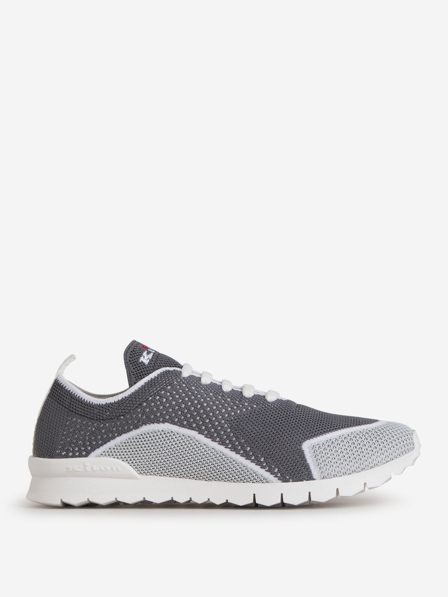 Outlet online Kiton Hombre Sneakers Punto color Gris Carbón sku 616-002286 01 - Foto 1