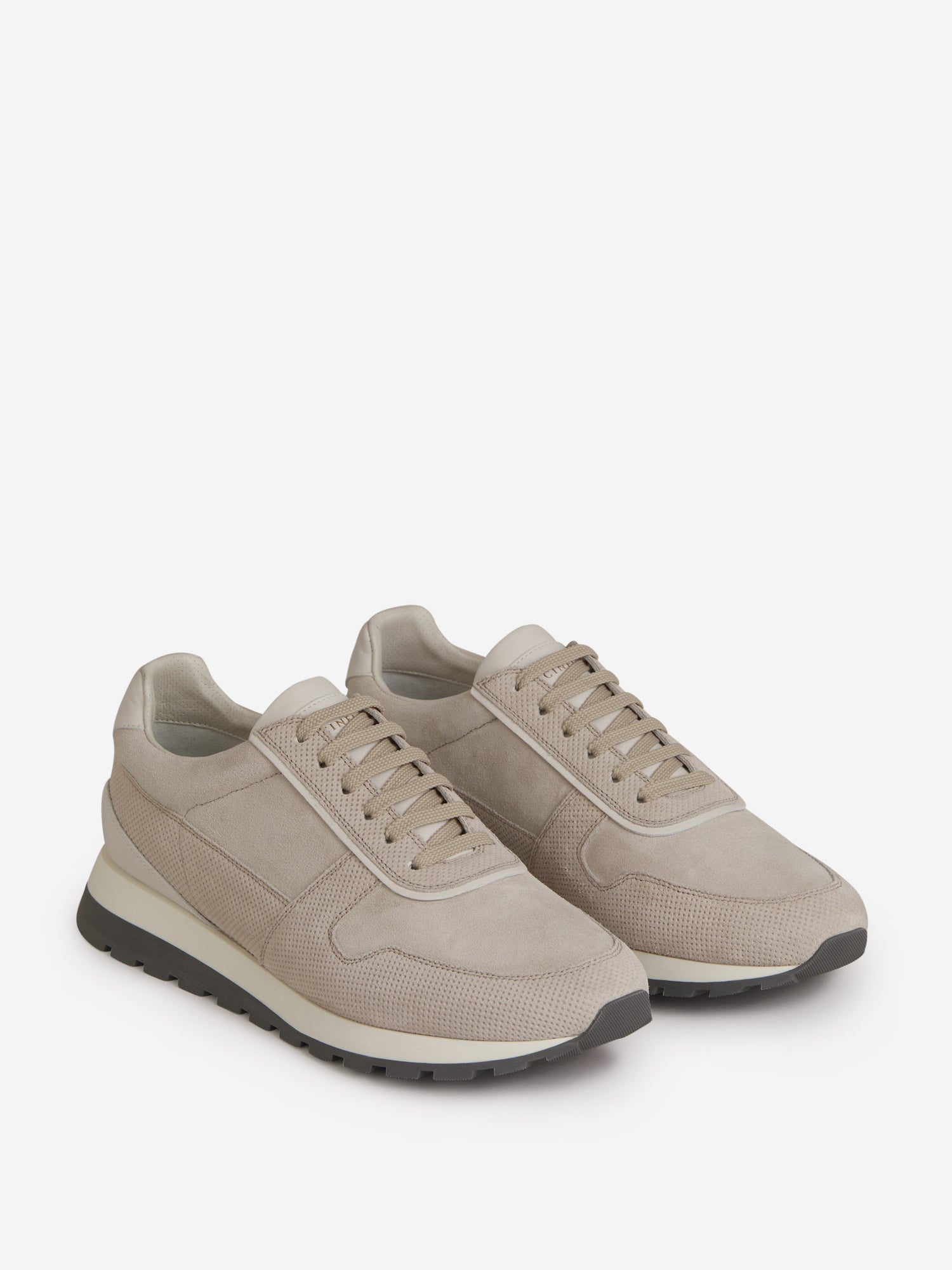 Outlet online Brunello Cucinelli Hombre Sneakers Runner Ante color Gris Piedra sku 616-002339 01 - Foto 2