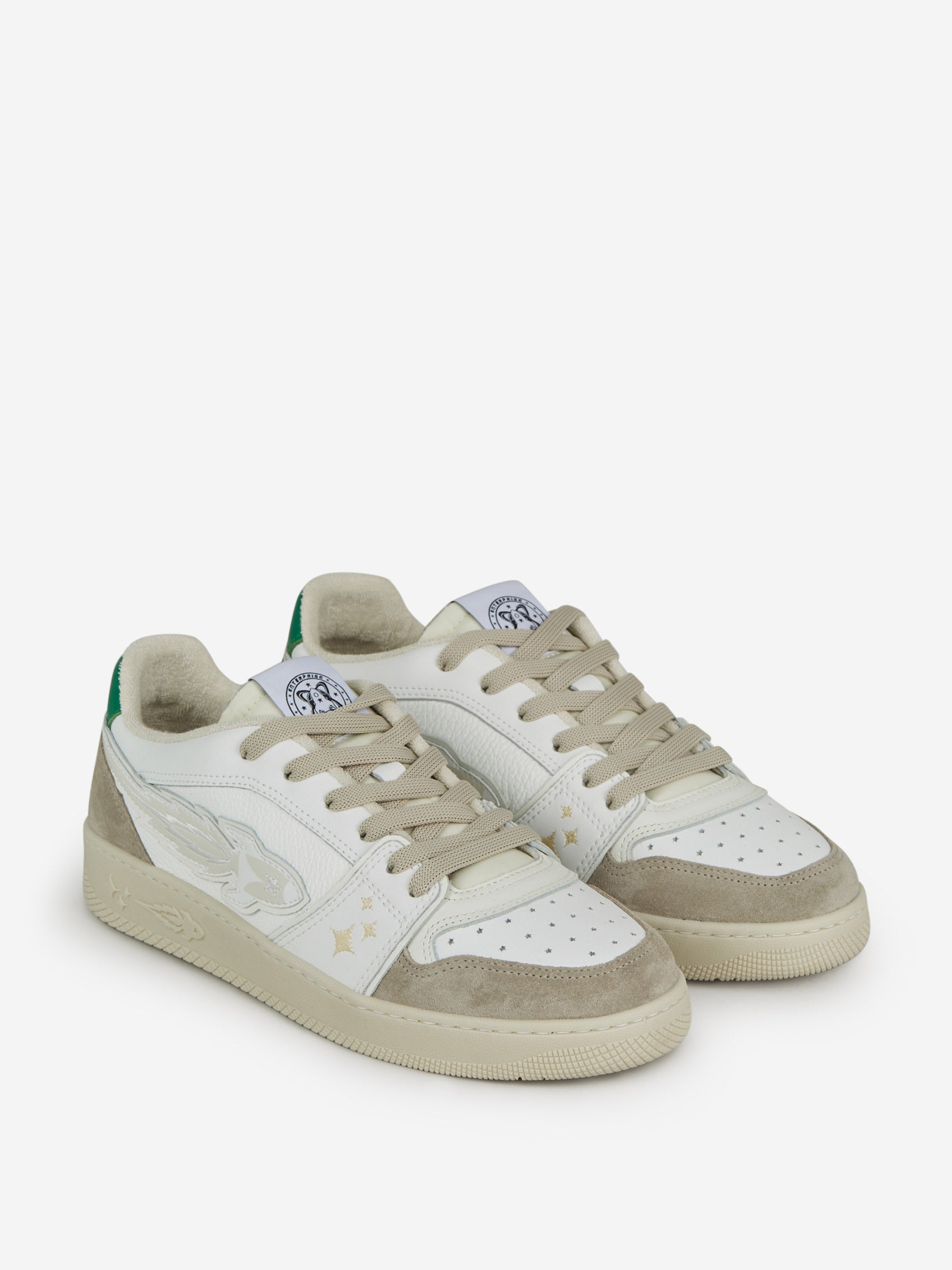 Outlet online Enterprise Japan Hombre Sneakers Rocket Piel color Blanco sku 616-002353 01 - Foto 2