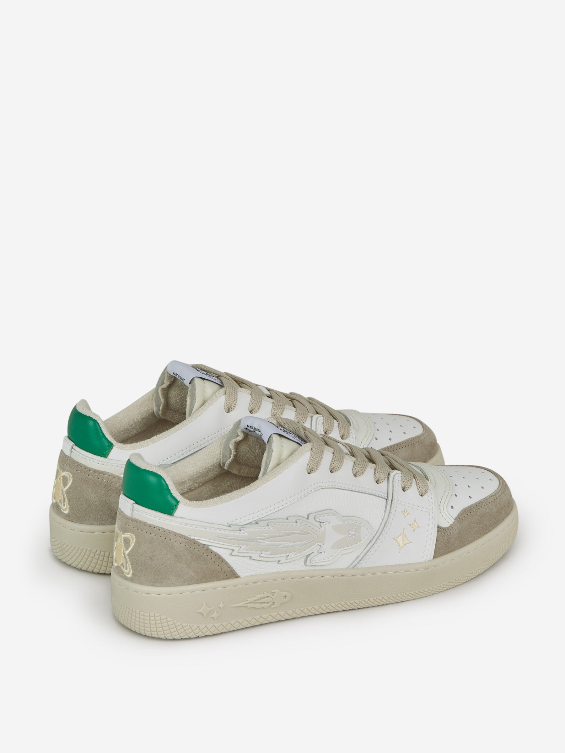 Outlet online Enterprise Japan Hombre Sneakers Rocket Piel color Blanco sku 616-002353 01 - Foto 3