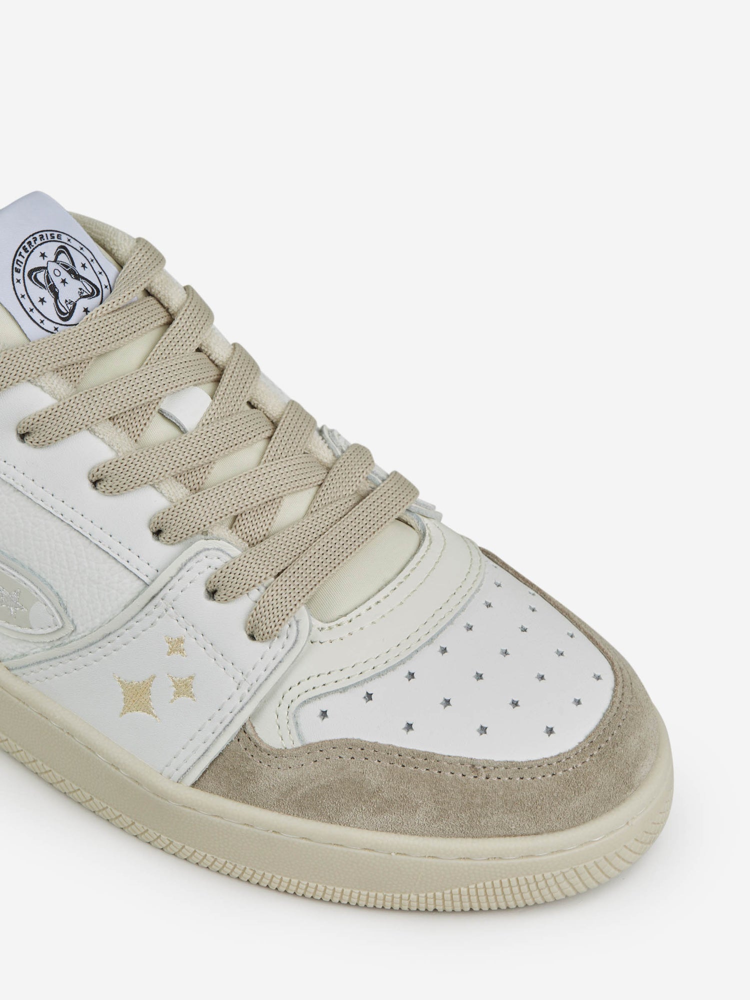 Outlet online Enterprise Japan Hombre Sneakers Rocket Piel color Blanco sku 616-002353 01 - Foto 4