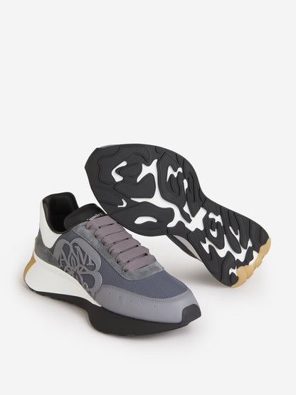 Outlet online Alexander McQueen Hombre Sneakers Sprint Runner color Gris Oscuro sku 616-002415 01 - Foto 5