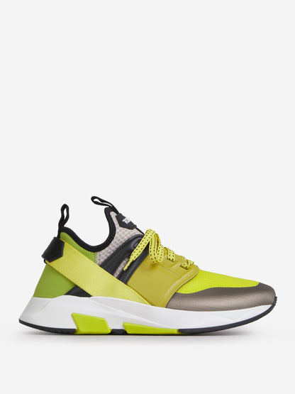 Outlet online Tom Ford Hombre Sneakers Jago Neopreno color Amarillo sku 616-002425 01 - Foto 1