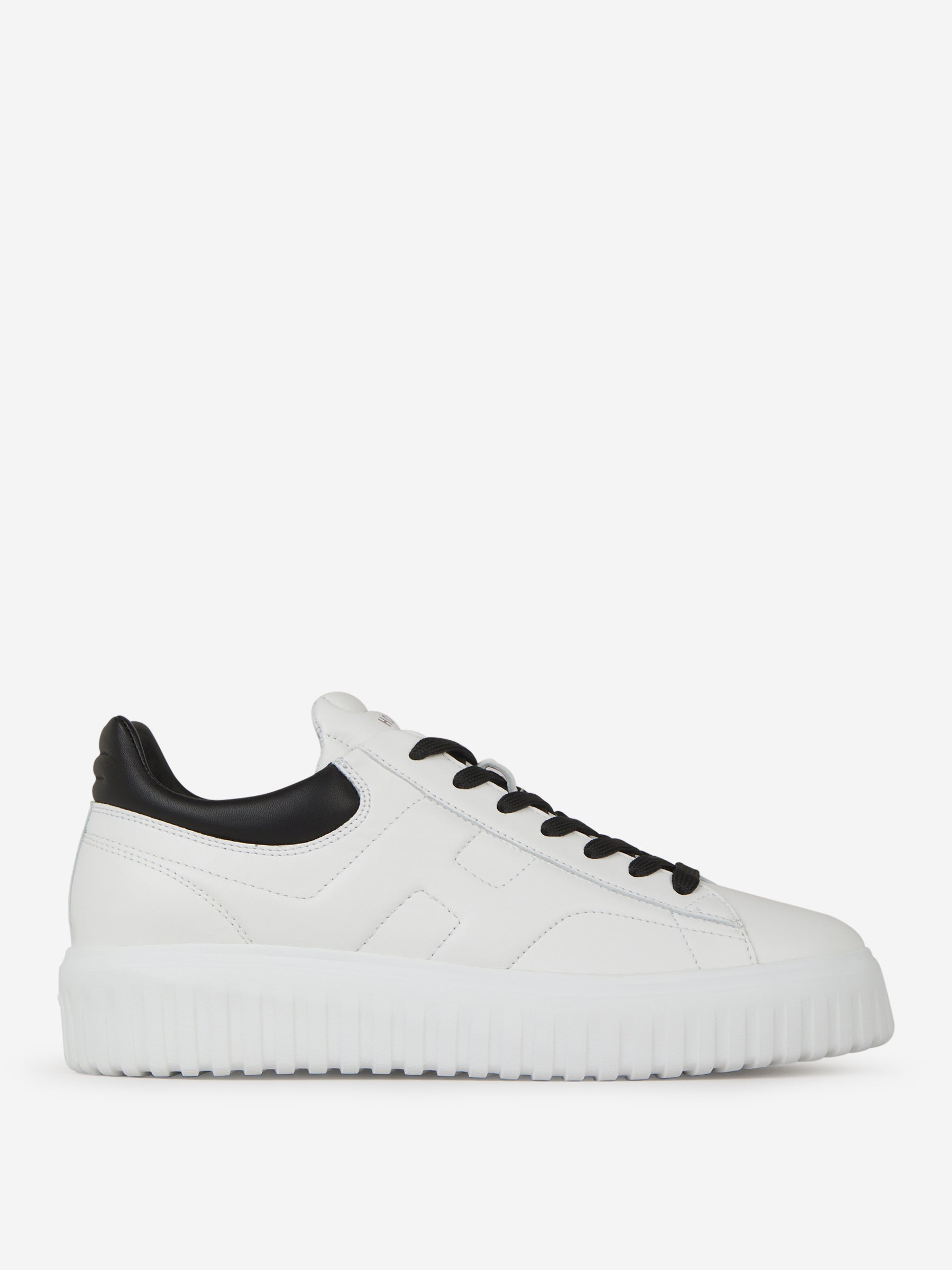 Outlet online Hogan Hombre Sneakers H-Stripes Piel color Blanco sku 616-002431 01 - Foto 1
