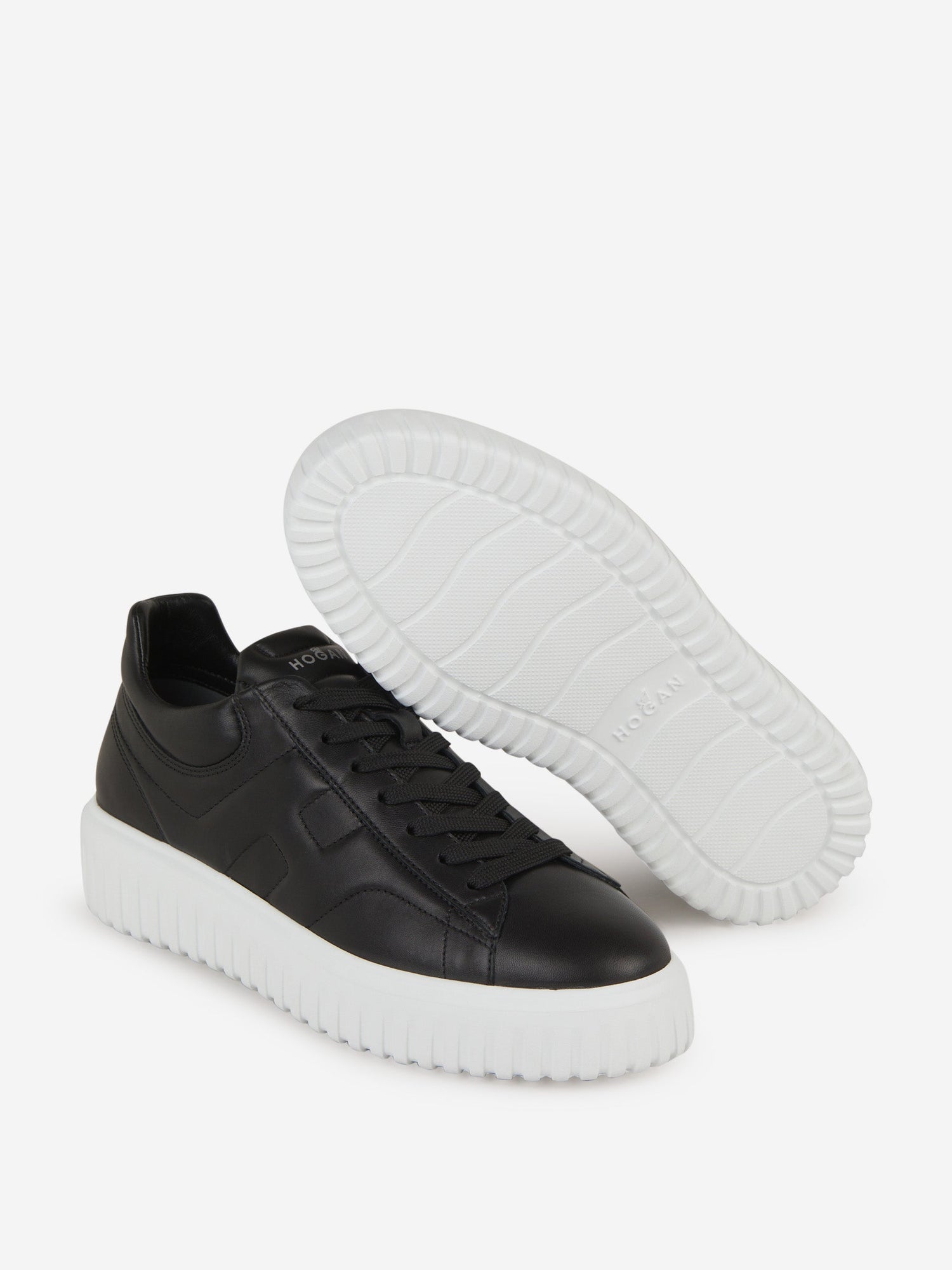 Outlet online Hogan Hombre Sneakers H Stripes color Blanco sku 616-002432 01 - Foto 4