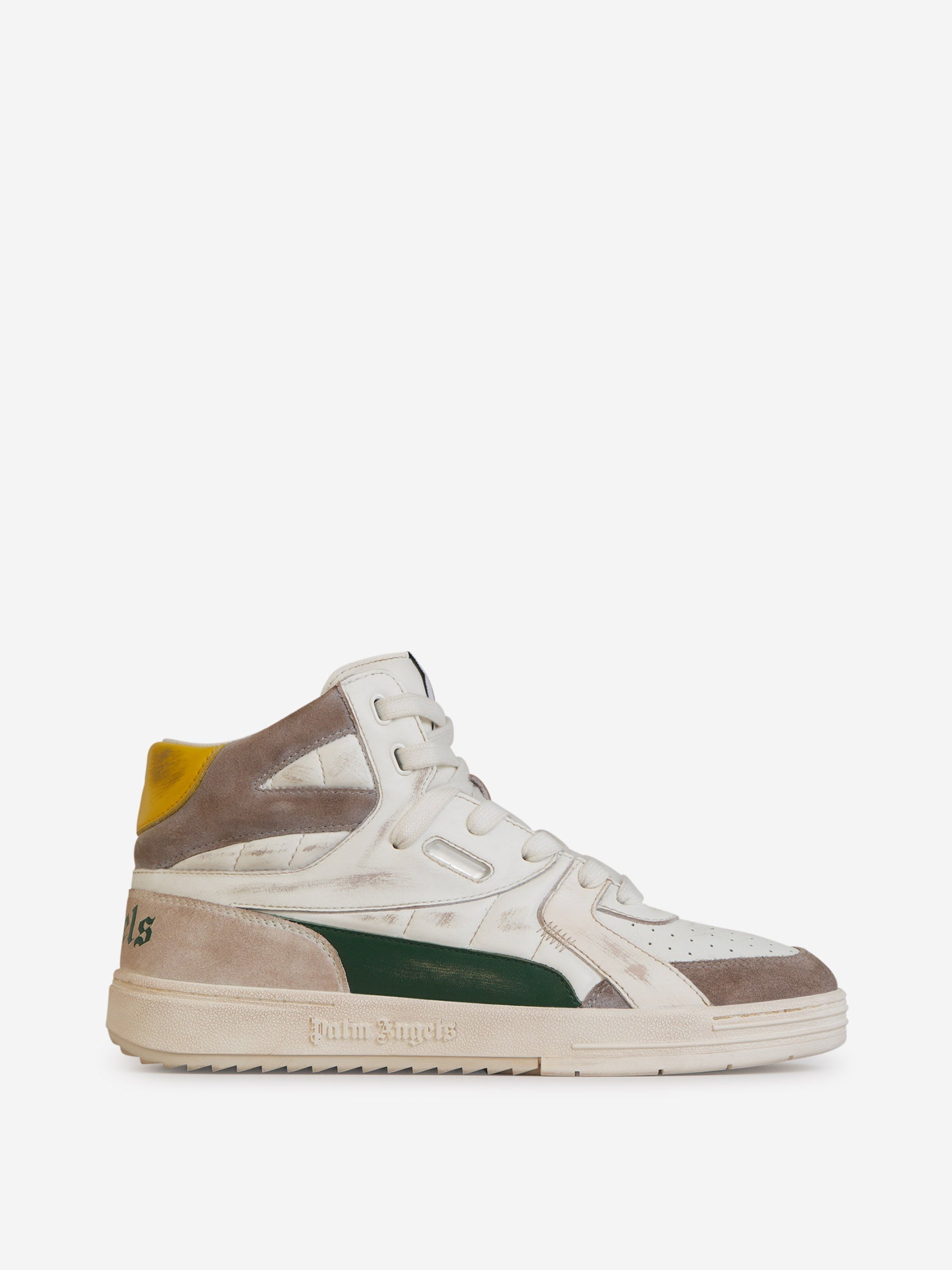 Outlet online Palm Angels Hombre Sneakers University Old School color Blanco sku 616-002447 01 - Foto 1