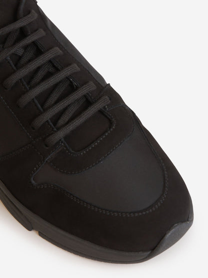 Outlet online Kiton Hombre Sneakers Paneles Piel color Negro sku 616-002464 01 - Foto 5