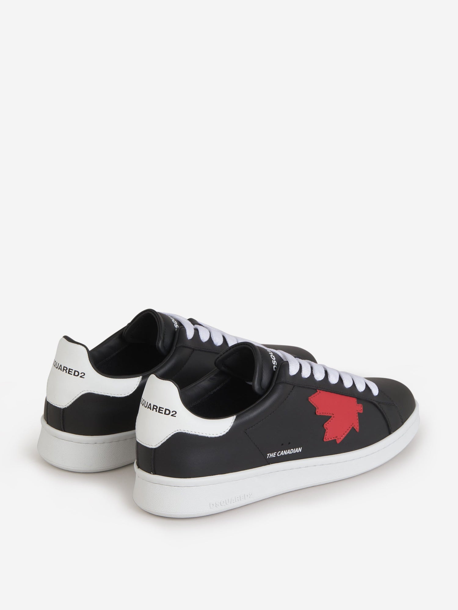 Outlet online Dsquared2 Hombre Sneakers The Boxer color Negro sku 616-002496 01 - Foto 3