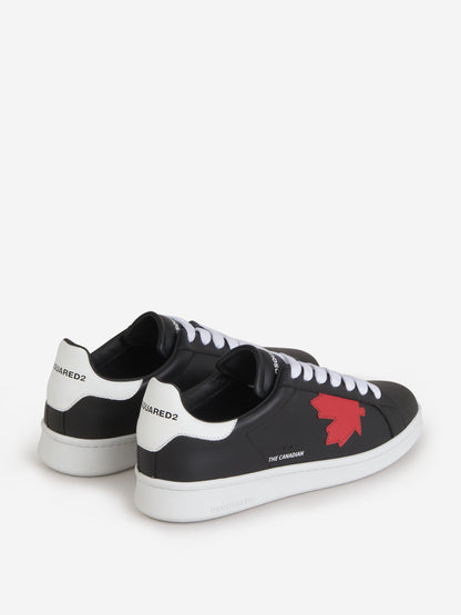 Outlet online Dsquared2 Hombre Sneakers The Boxer color Negro sku 616-002496 01 - Foto 3