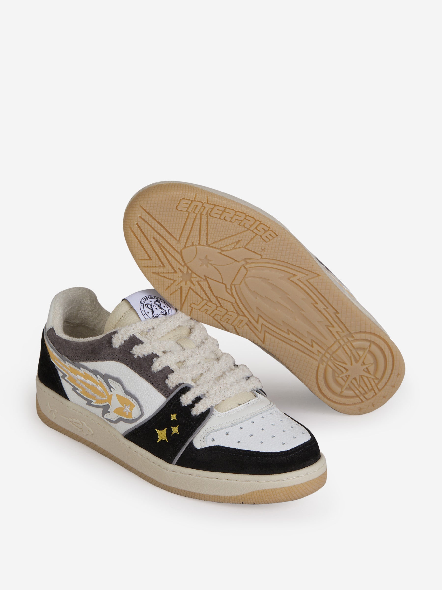 Outlet online Enterprise Japan Hombre Sneakers M Ej Rocket color Negro sku 616-002512 01 - Foto 4