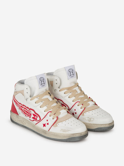 Outlet online Enterprise Japan Hombre Sneakers Egg Rocket Mid color Blanco sku 616-002514 01 - Foto 2